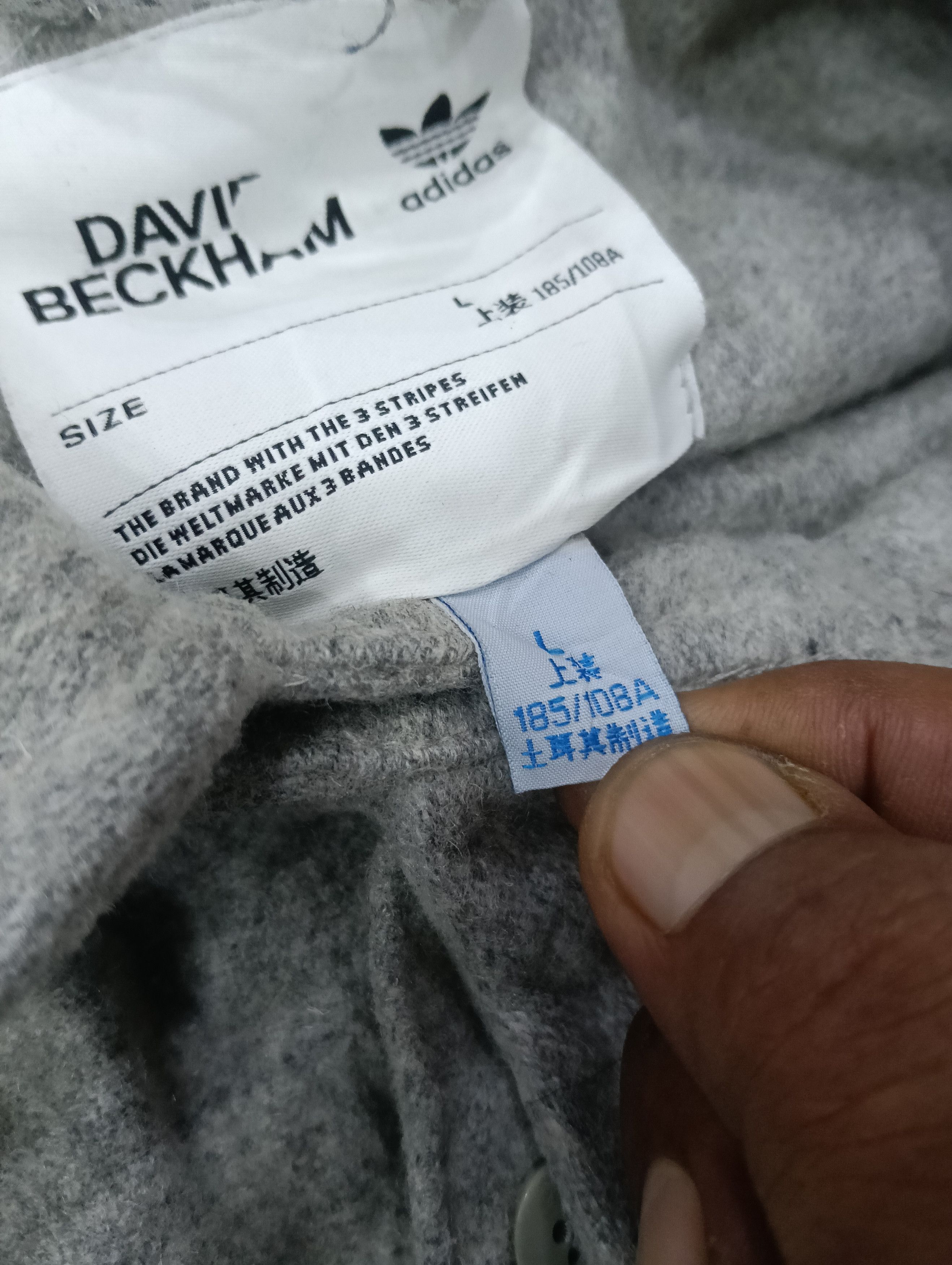 Adidas × David Beckham × Vintage Adidas X David Beckham Wool 4 Pocket Size US L / EU 52-54 / 3 - 5 Thumbnail