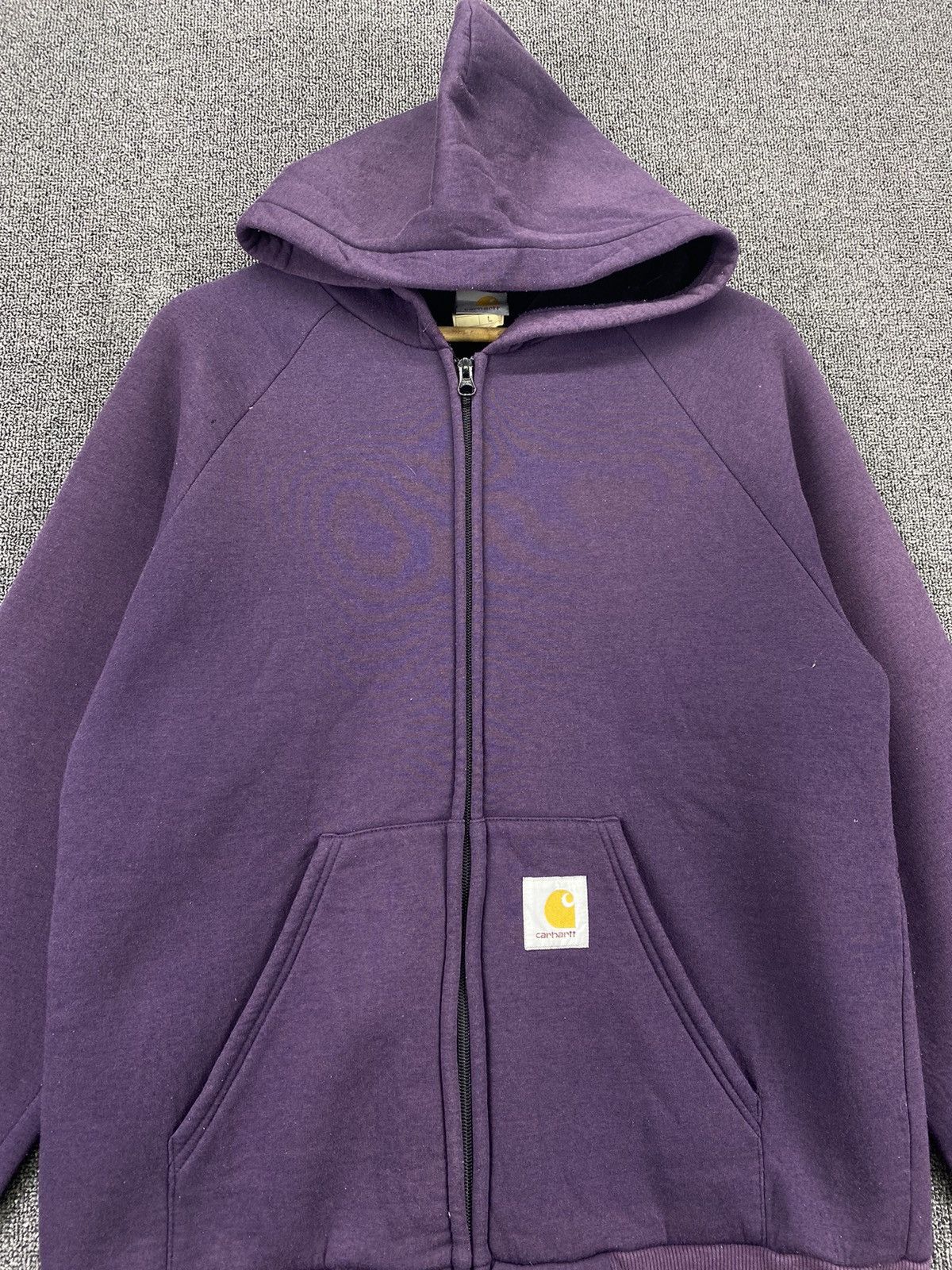 Carhartt Vintage Carhartt Zip Up Hoodie Jacket Size L / US 10 / IT 46 - 5 Thumbnail