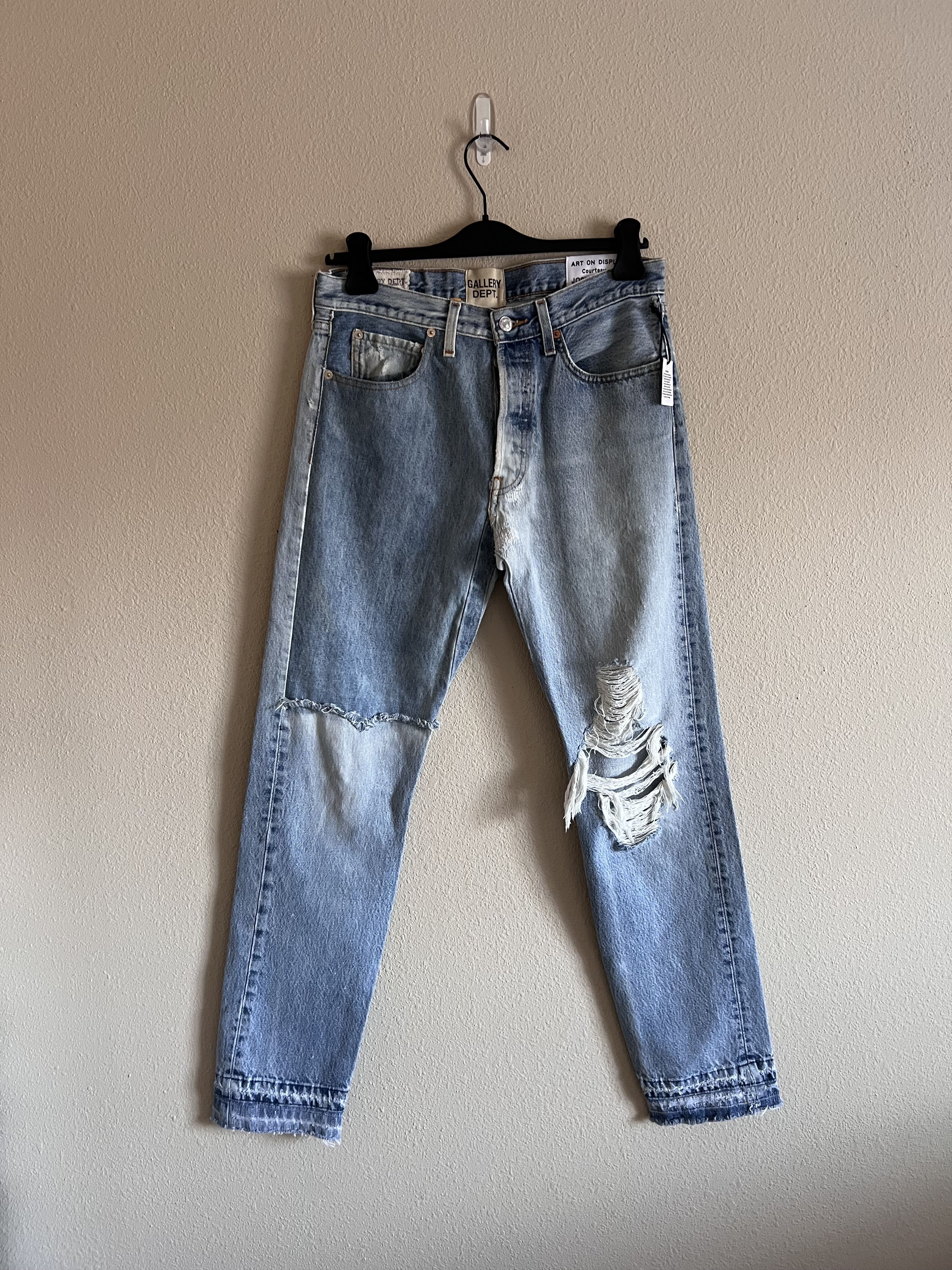 Gallery Dept. Gallery Dept. Ken Paneled Jeans in Indigo Size US 31 - 1 Thumbnail