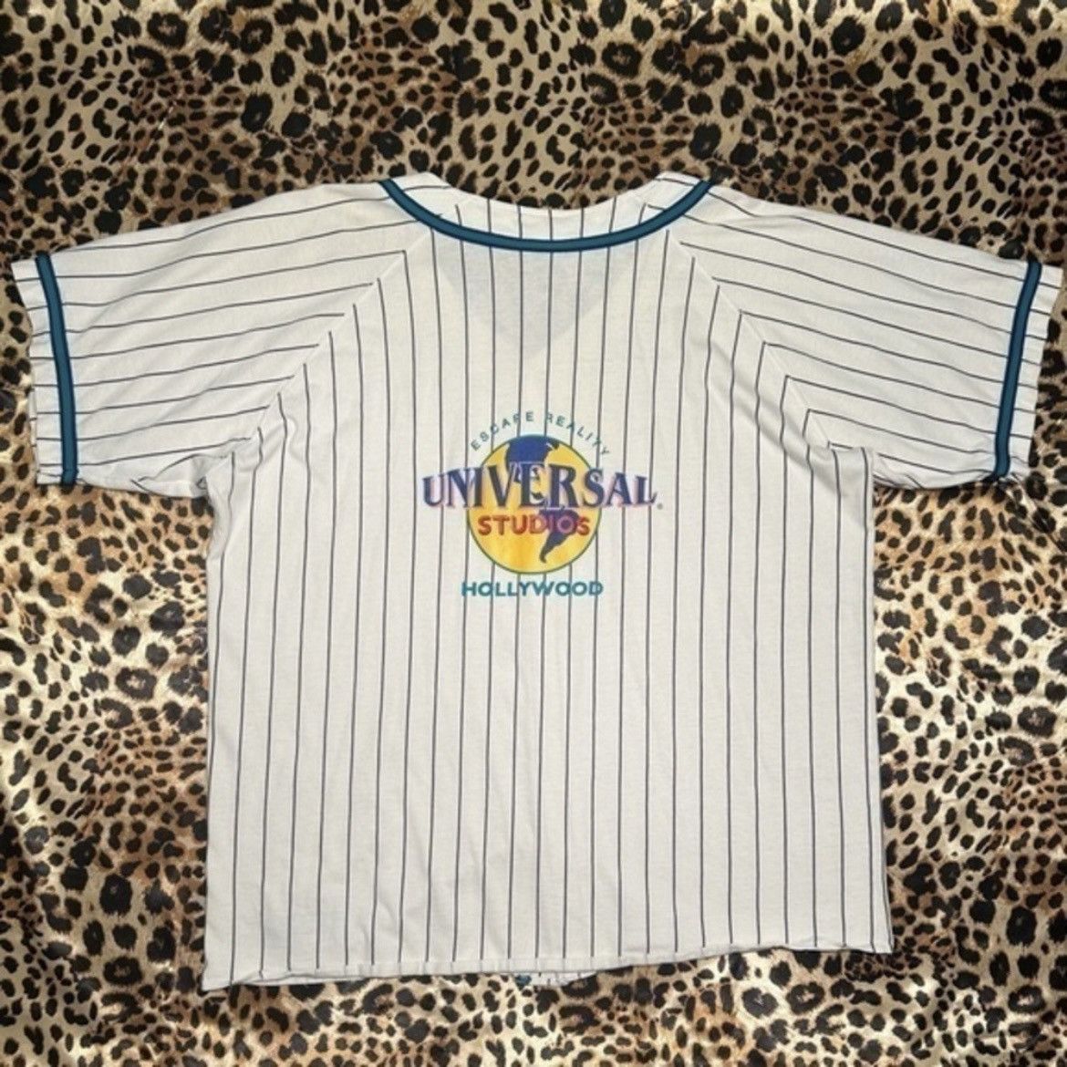 Universal Studios × Vintage Vintage 90s Universal Studios Hollywood Baseball Shirt Size US XXL / EU 58 / 5 - 1 Thumbnail
