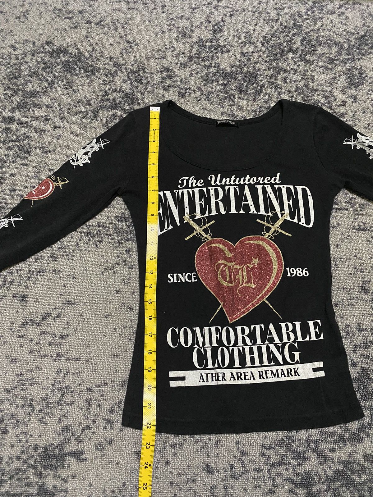 Hysteric Glamour × If Six Was Nine × Japanese Brand Y2k Jessy Logan ifsixwasnine longsleeve Size S / US 4 / IT 40 - 8 Thumbnail