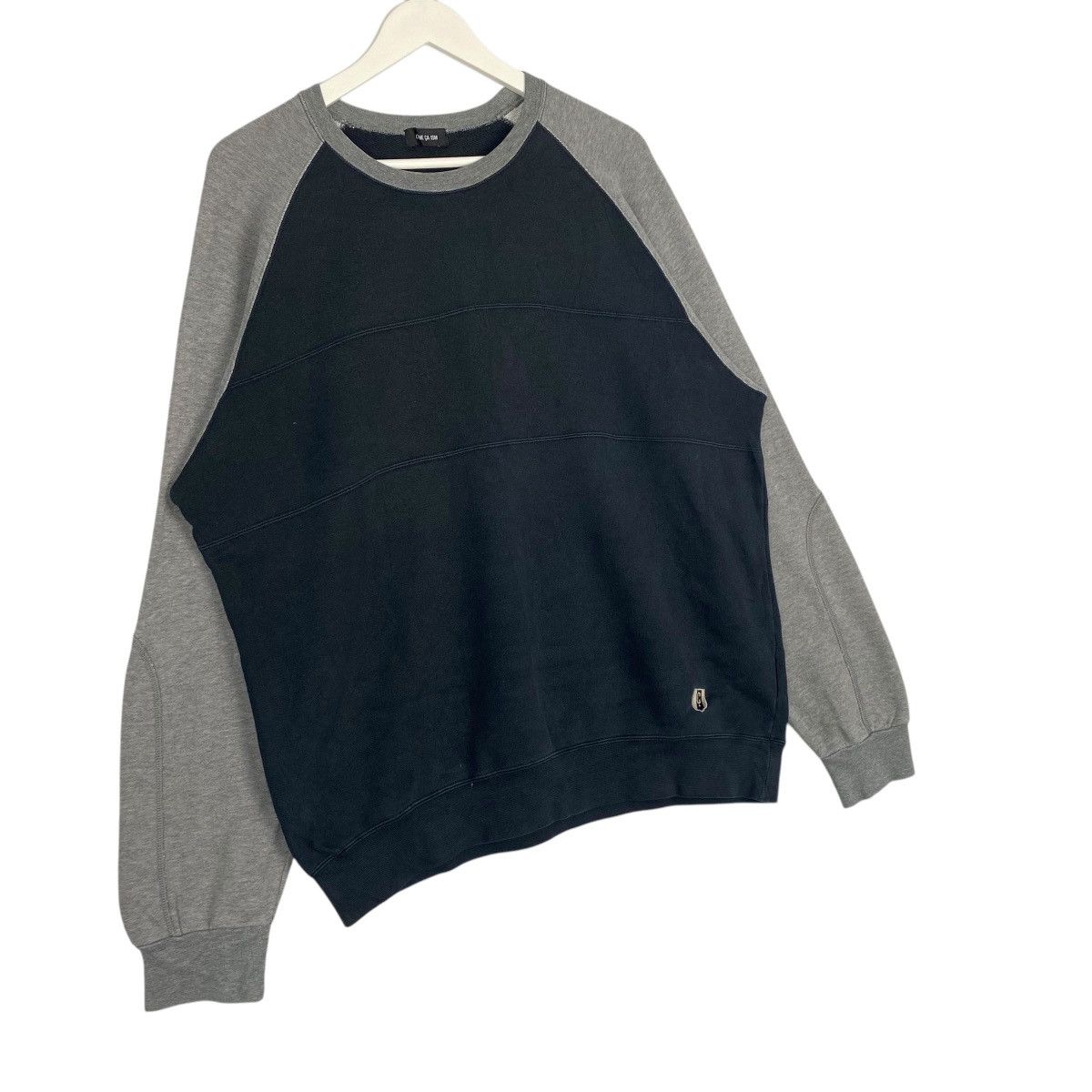 Vintage Vintage Comme Ca Ism Small Logo Embroidered Crewneck Black Size US L / EU 52-54 / 3 - 3 Thumbnail