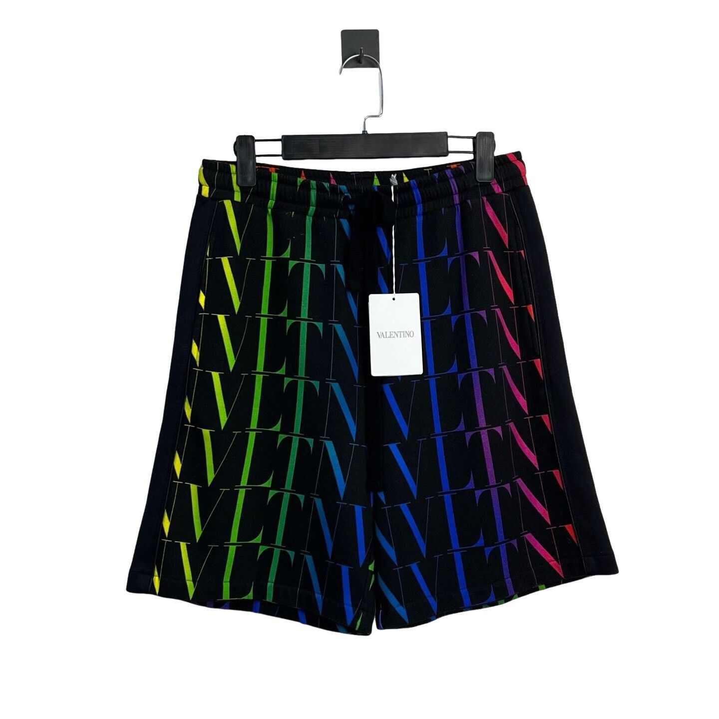 Valentino Valentino VLTN Rainbow Logo Shorts Size S Size US 30 / EU 46 - 1 Thumbnail