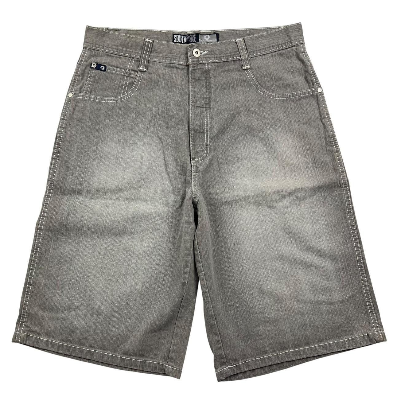 Southpole Vintage Southpole Baggy Denim Shorts / Jorts - Waist: 34" Size US 34 / EU 50 - 2 Thumbnail