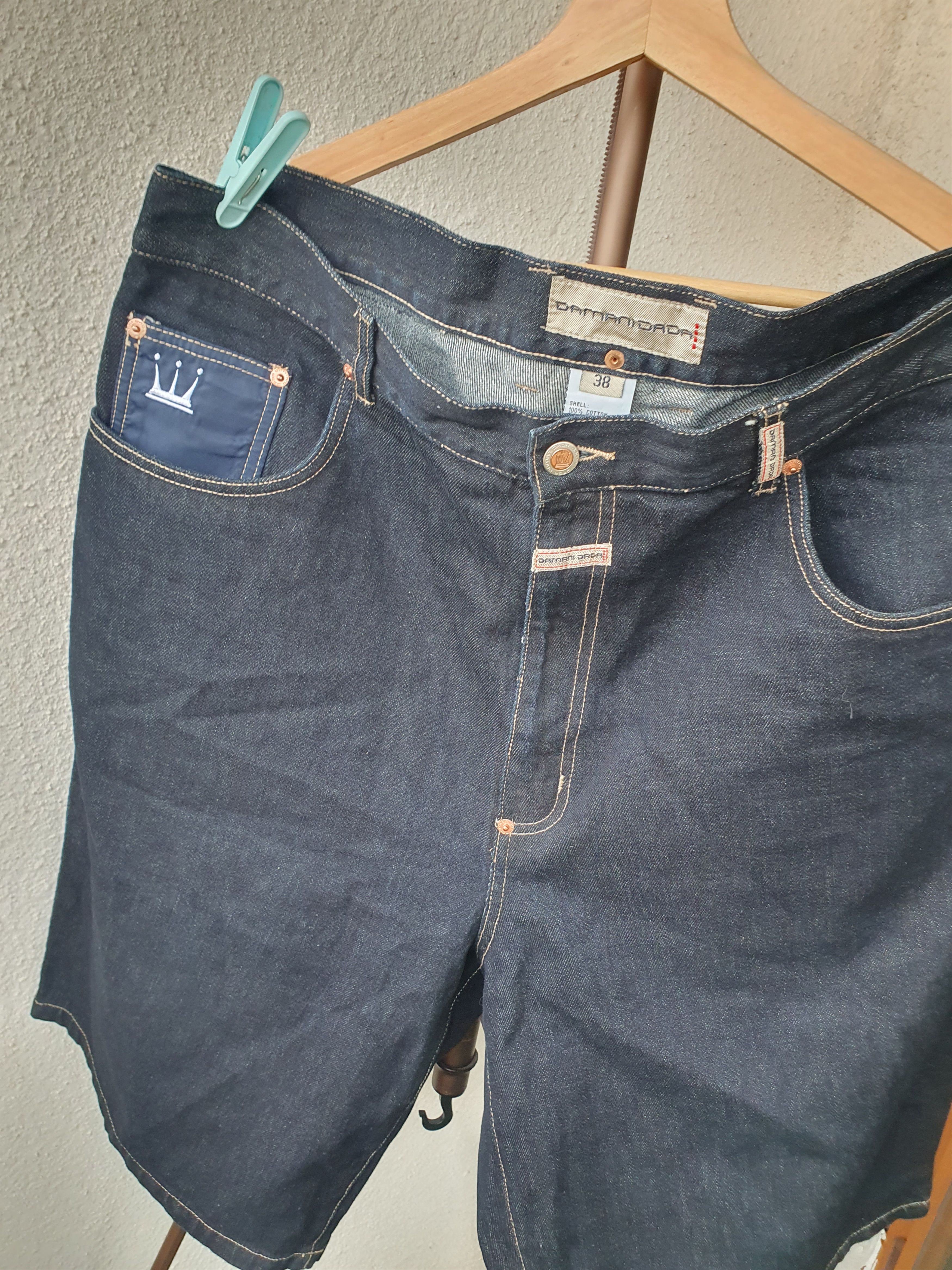 Damani Dada Damani Dada Jorts Denim Shorts Vintage Y2K Wide Legs 38 Size US 38 / EU 54 - 8 Thumbnail