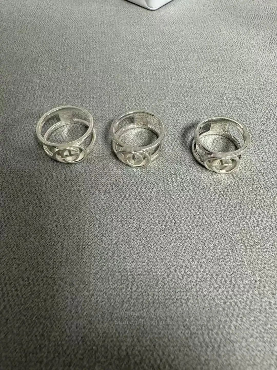 Gucci Gucci Wide Double G Ring. Size ONE SIZE - 1 Thumbnail
