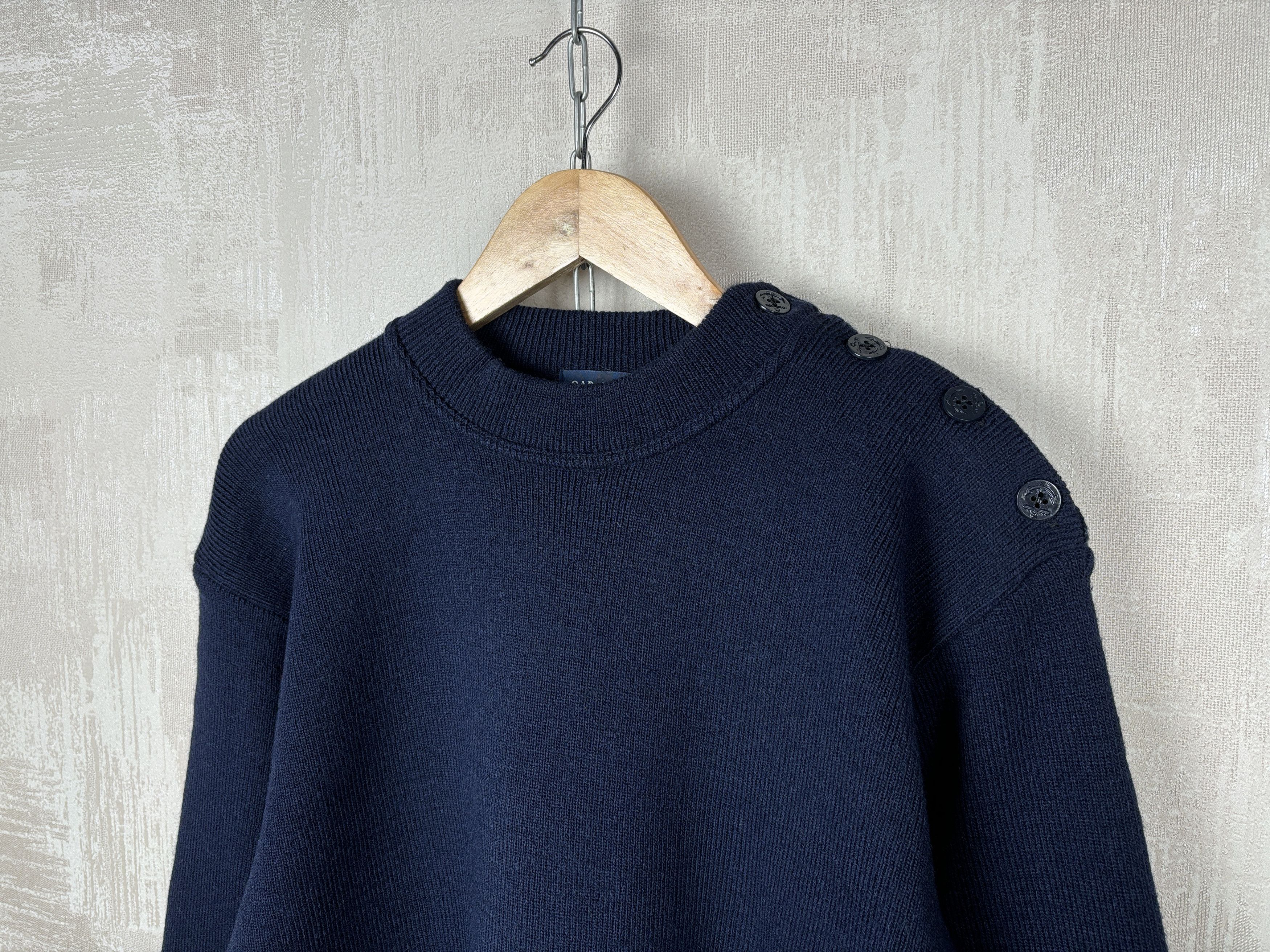 Armor-Lux × Saint James × Vintage Vintage CAP-Armor Sailor Fisherman Sweater Crew Made France Size US XL / EU 56 / 4 - 1 Thumbnail