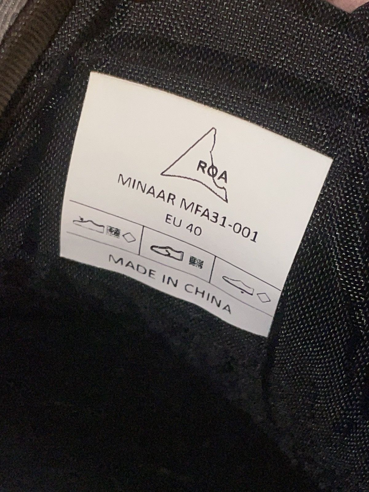 ROA Minaar black Size US 7 / EU 40 - 9 Thumbnail