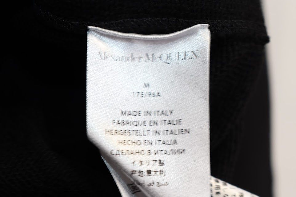 Alexander McQueen o1rshd1 Embroidered Logo Skull Sweater in Black Size US M / EU 48-50 / 2 - 9 Thumbnail