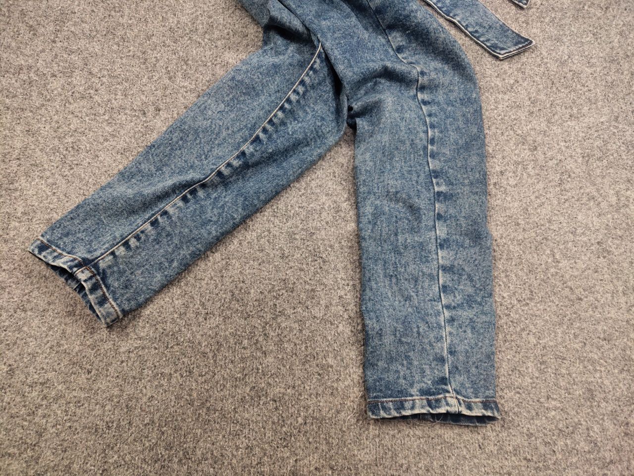 Sezane Sezane rue saint fiacre Paris Design Ankle belt Denim Jeans Size 36" / US 14 / IT 50 - 6 Thumbnail