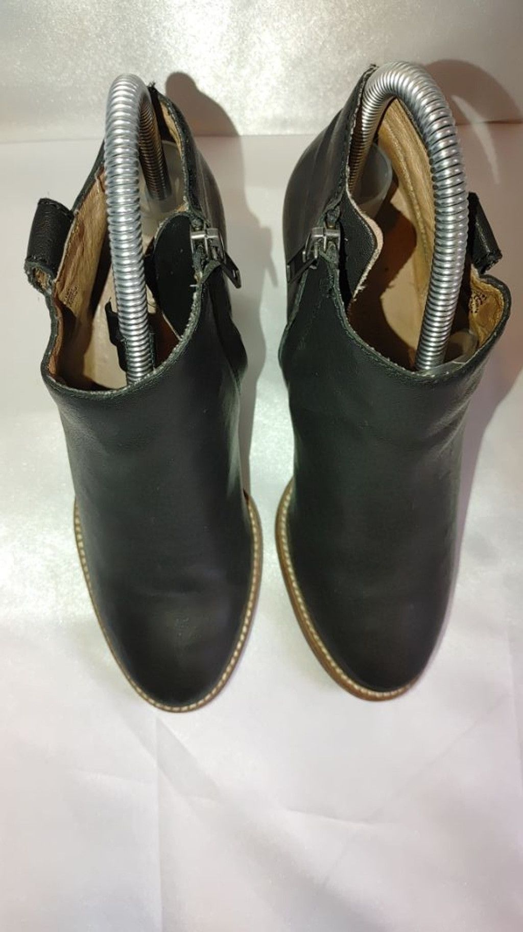 Madewell Madewell Billie Leather Booties Size 5 Size US 5 / IT 35 - 4 Thumbnail
