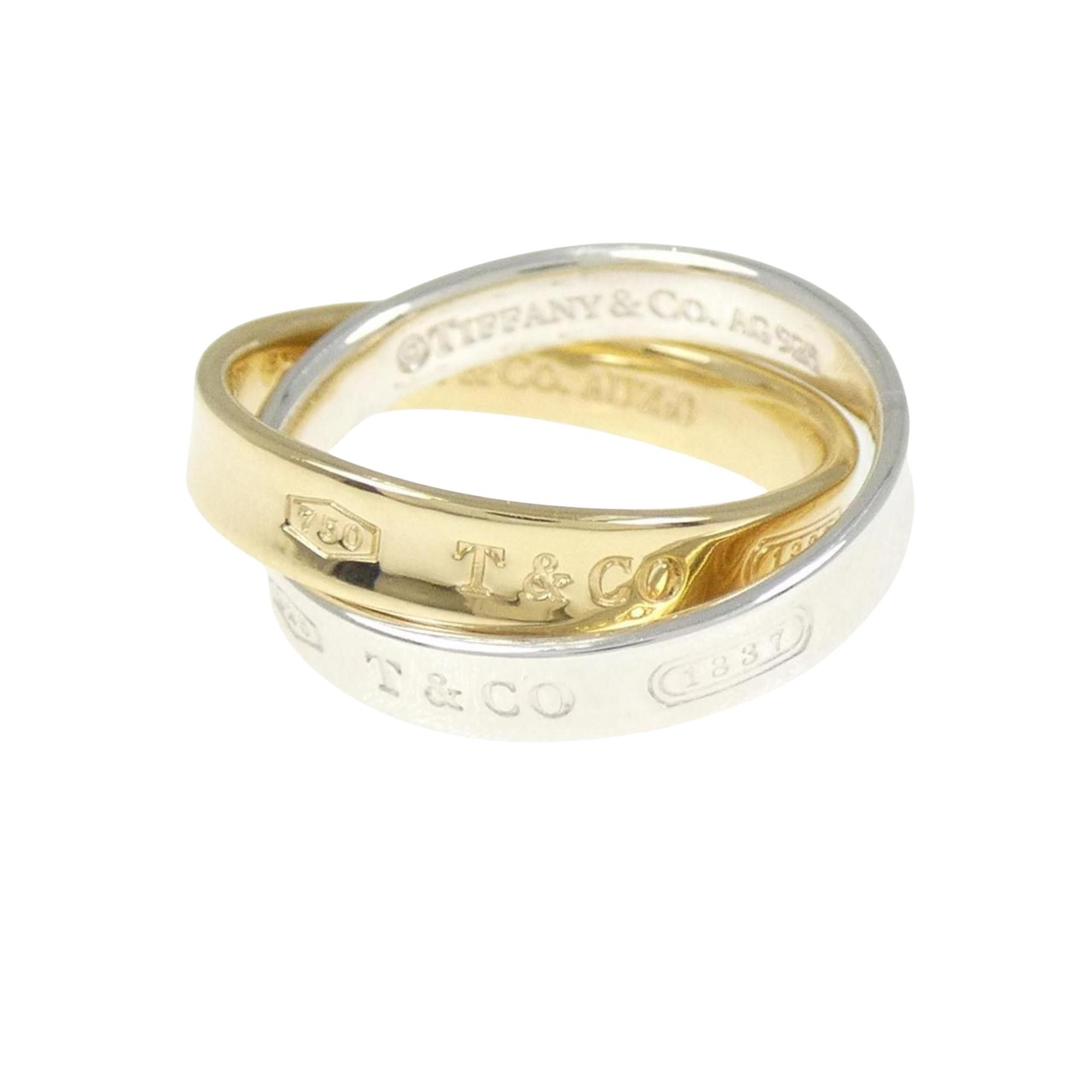 Tiffany & Co. Tiffany & Co 1837 Interlocking ring Size ONE SIZE - 1 Thumbnail
