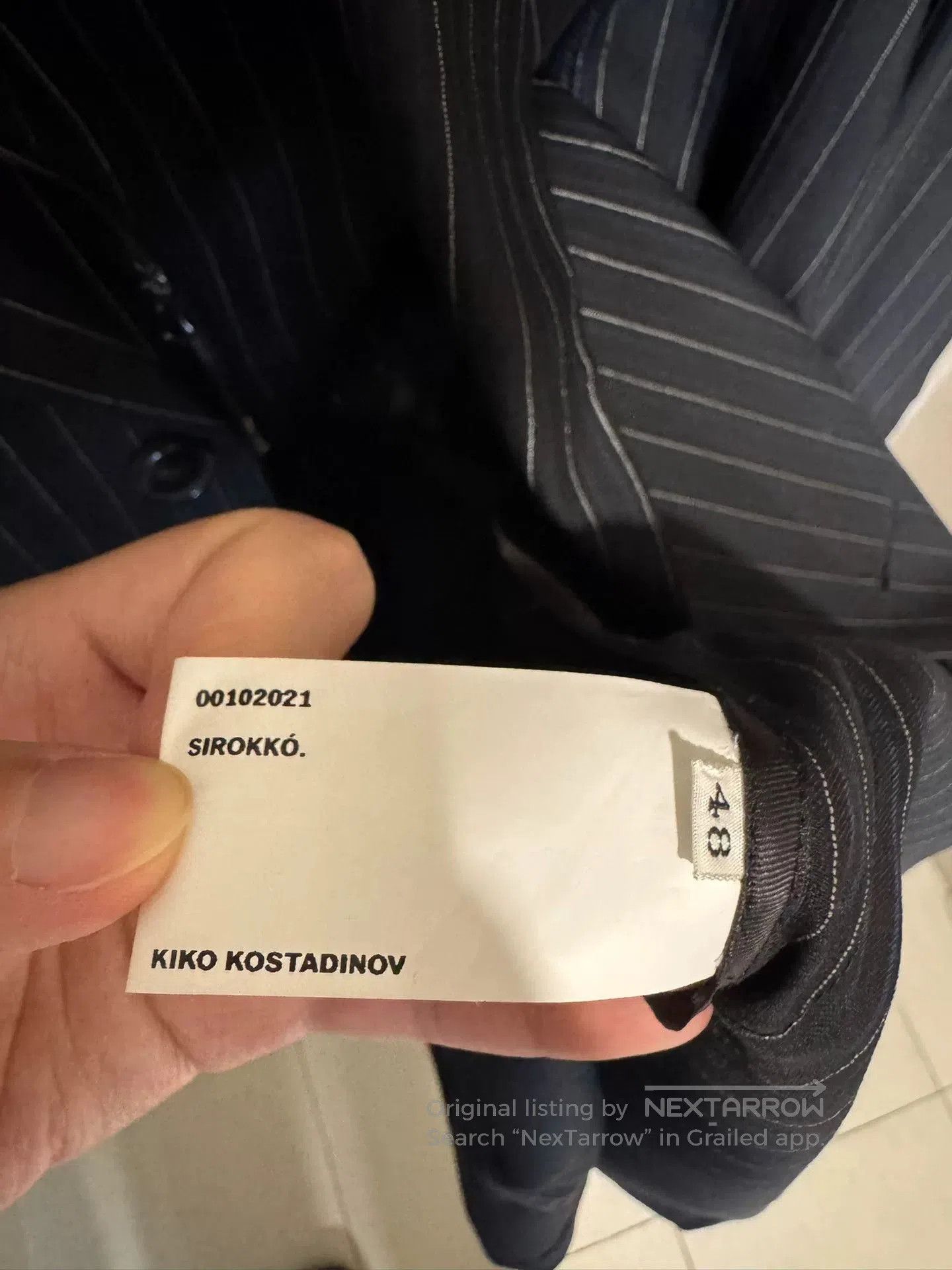 Kiko Kostadinov Kiko Kostadinov Freydal Tailored Long Coat. Size US M / EU 48-50 / 2 - 6 Thumbnail