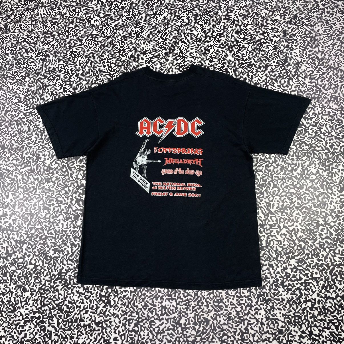 Vintage Vintage 2001 ACDC MILTON KEYNES Band Rock Tour Y2K Style | Grailed