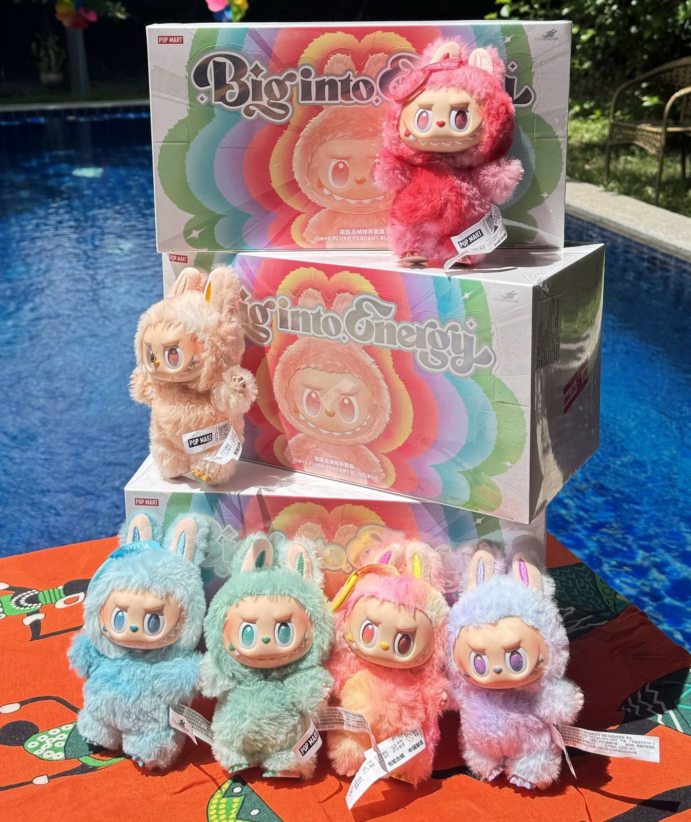 POP MART Big Into Energy Labubu V3 Blind Box Size ONE SIZE - 5 Thumbnail