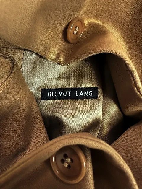 Helmut Lang 00s Helmut Lang Trench Coat Size US M / EU 48-50 / 2 - 3 Thumbnail