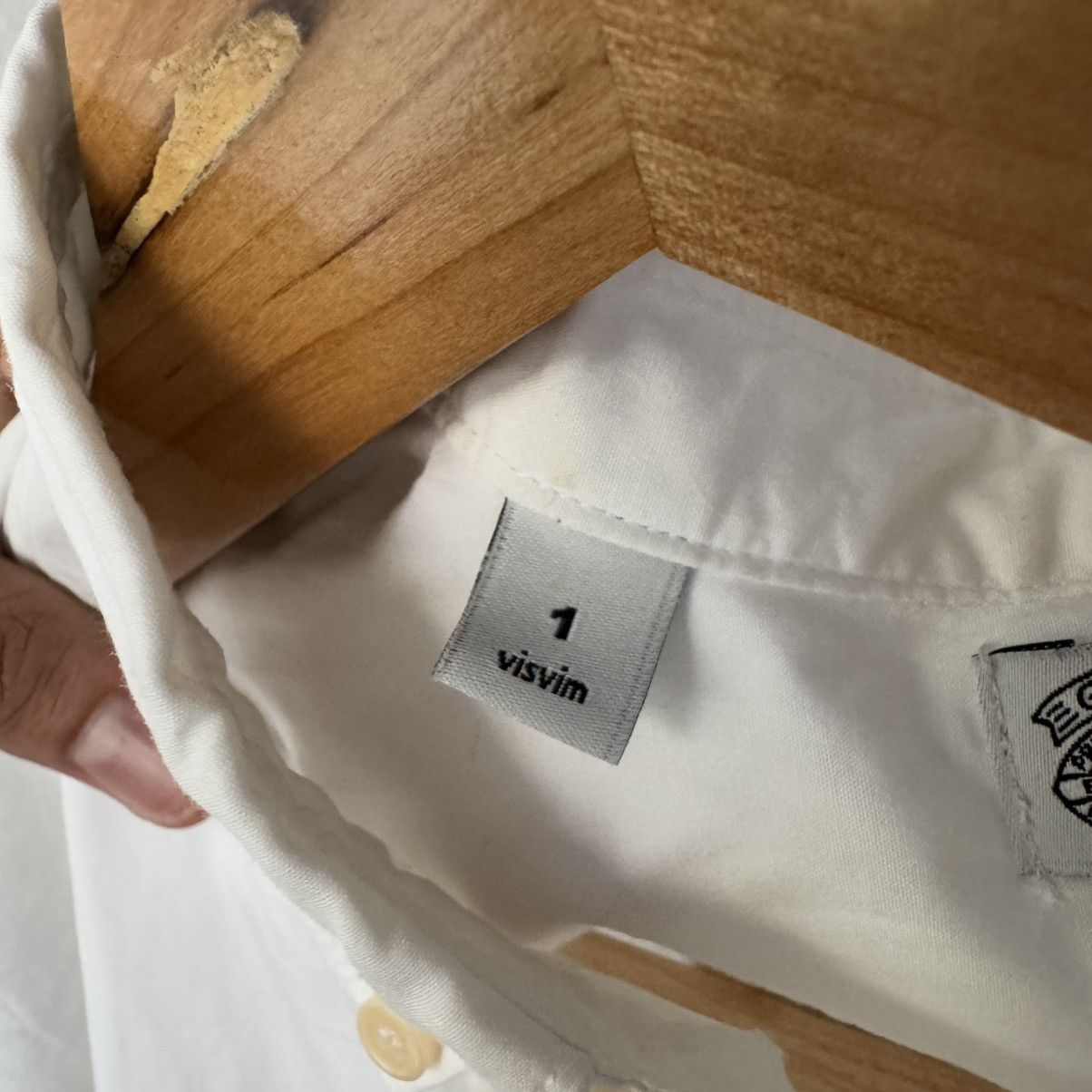 Visvim Visvim Giza Button Down Cotton Linen Shirt Size US M / EU 48-50 / 2 - 7 Thumbnail