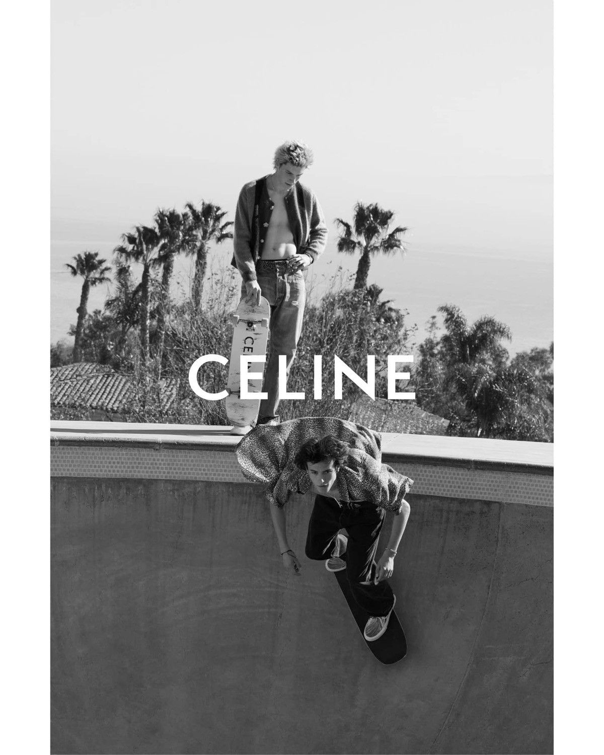 Celine CELINE BY HEDI SLIMANE 21FW Leopard Print Hawaiian Shirt Size US L / EU 52-54 / 3 - 10 Thumbnail