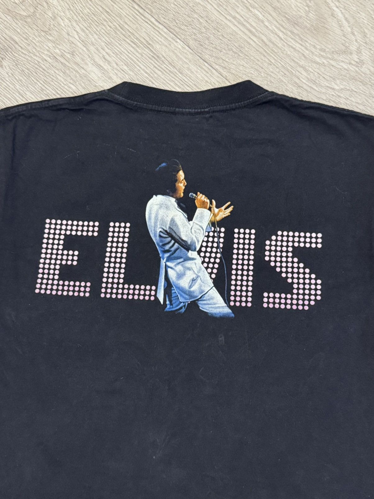 Band Tees Vintage Elvis Presley “The King of Rock n Roll” T-shirt 90s Size US M / EU 48-50 / 2 - 5 Thumbnail