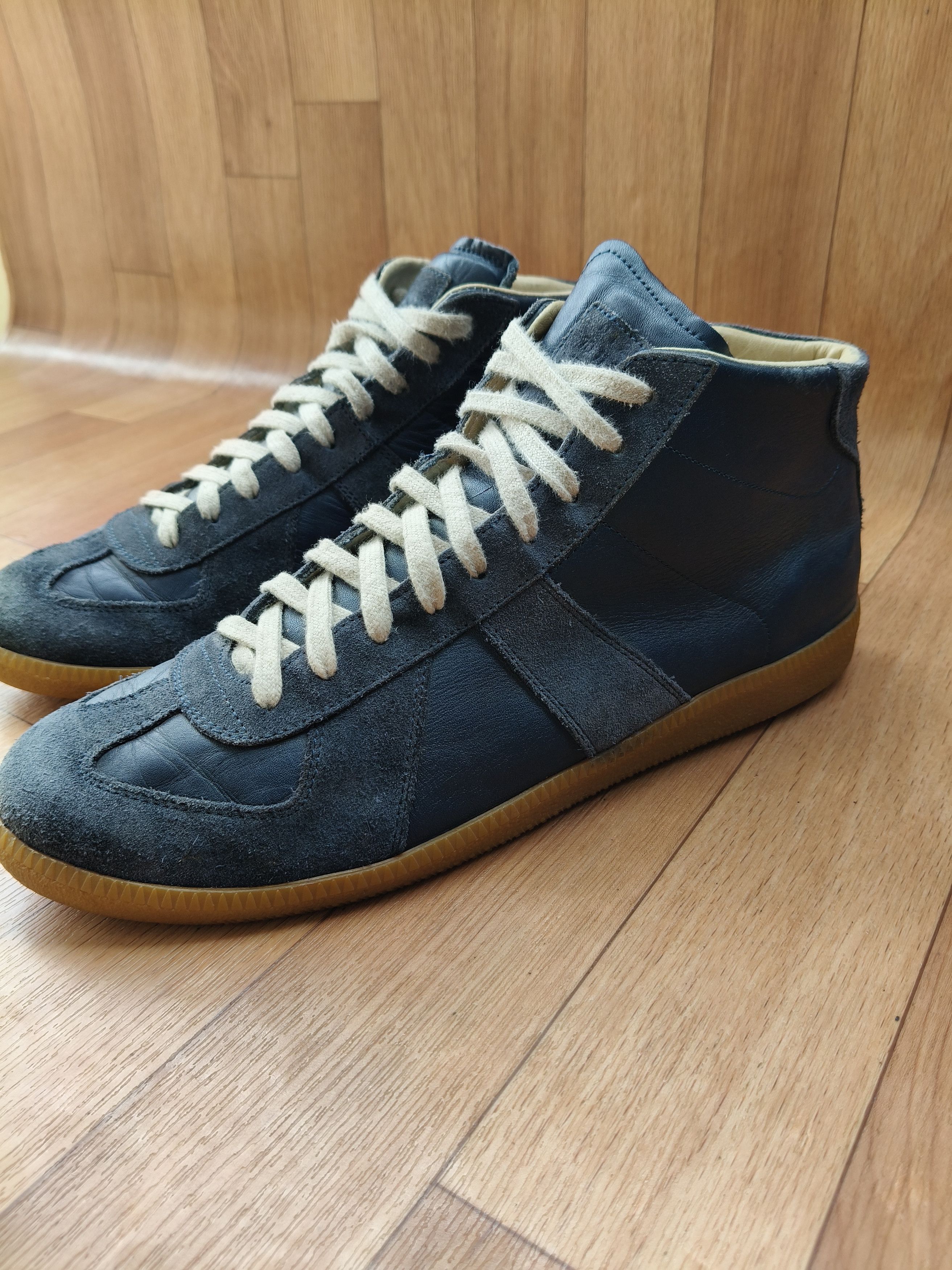 💙 💥MAISON MARGIELA MID TOP BLUE REPLICA