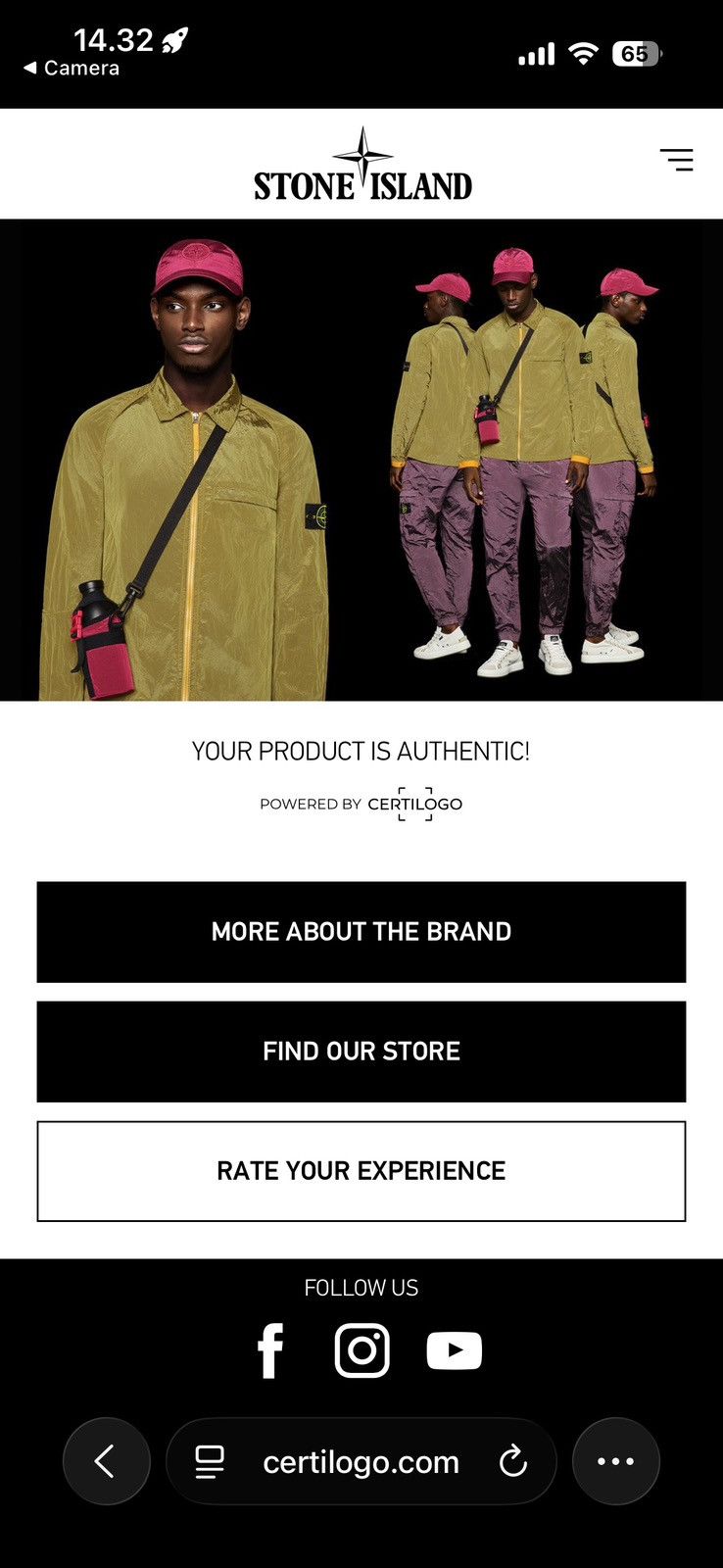 Stone Island Stone Island Contrast Stitch Hoodie Size US S / EU 44-46 / 1 - 9 Thumbnail