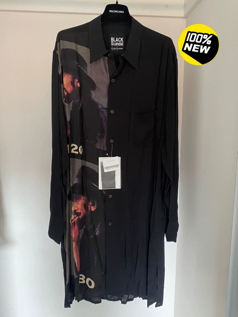 Yohji Yamamoto Yohji Yamamoto 20SS Smoking Print Shirt - dmc Size US M / EU 48-50 / 2 - 1 Thumbnail