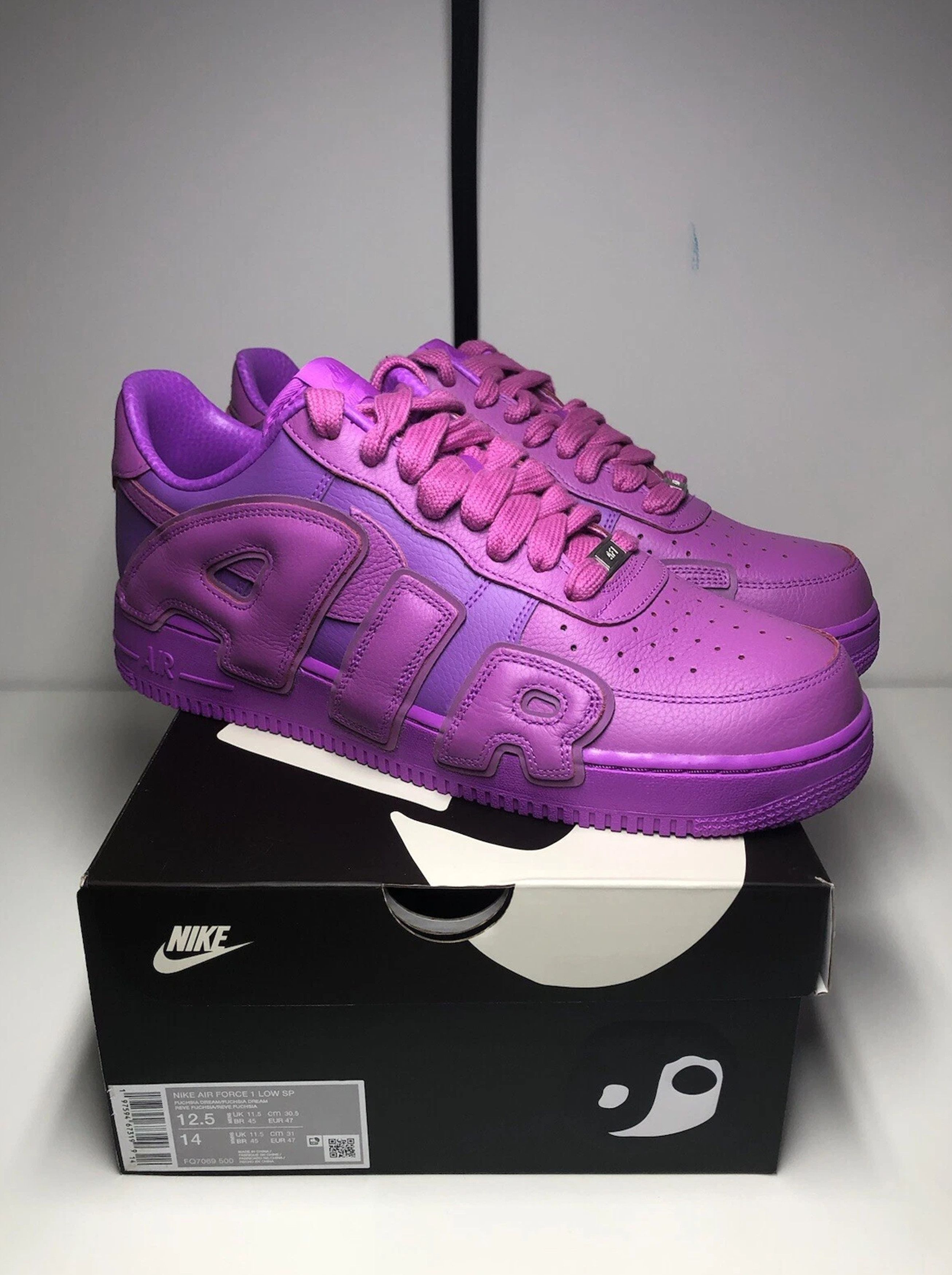 Cactus Plant Flea Market × Nike Cactus Plant Flea Market x Nike Air Force 1 Low “Fuchsia” Size US 12.5 / EU 45-46 - 1 Thumbnail