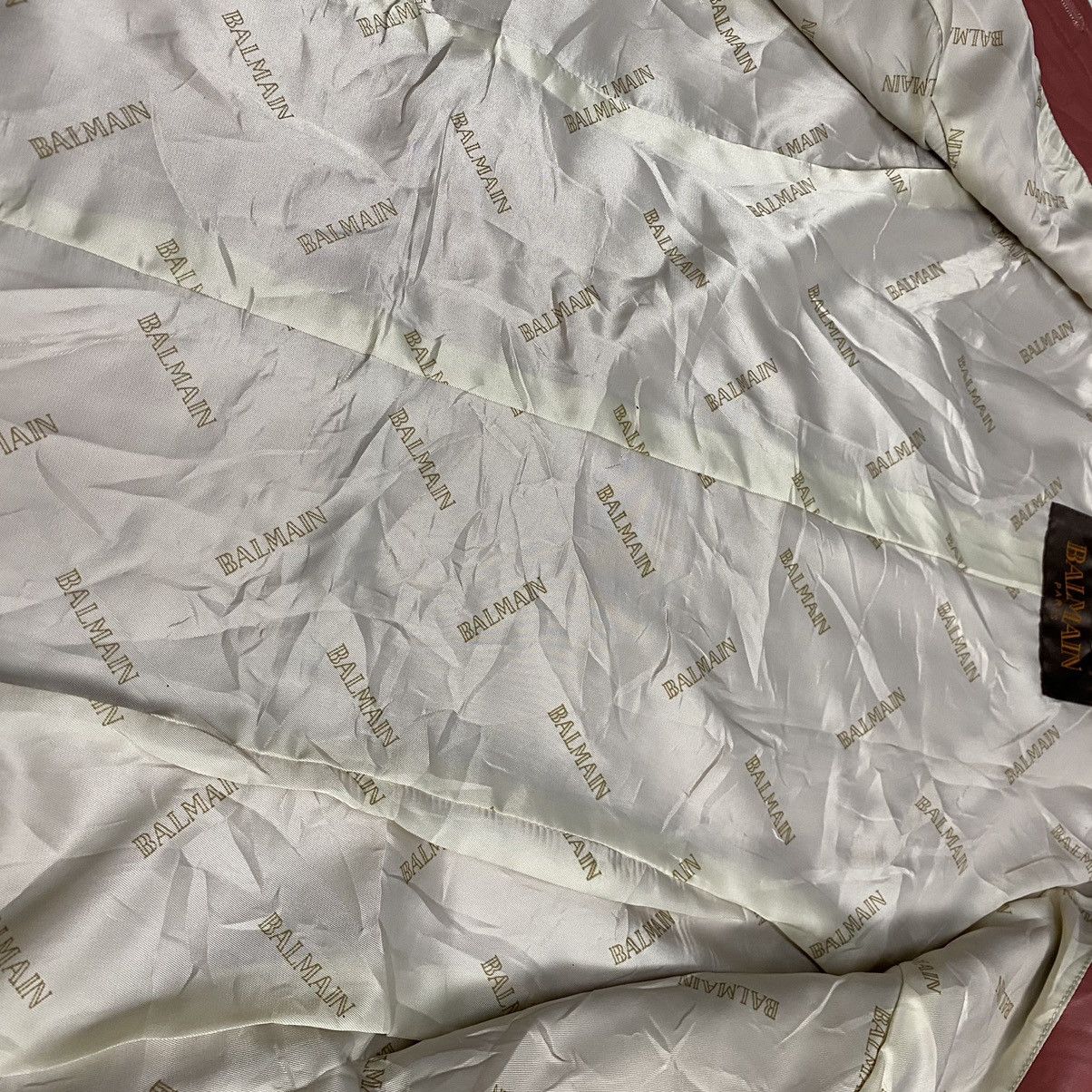 Balmain Balmain sheepskin leather jacket Size M / US 6-8 / IT 42-44 - 12 Thumbnail