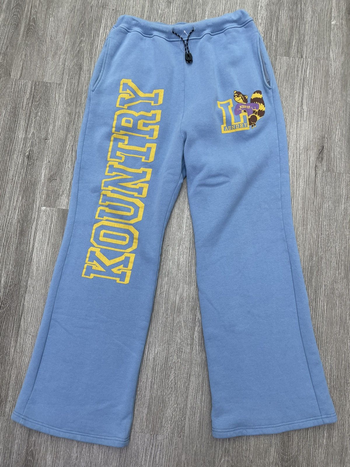 Kapital Kapital flare Sweatpants (blue) Size US 32 / EU 48 - 1 Thumbnail