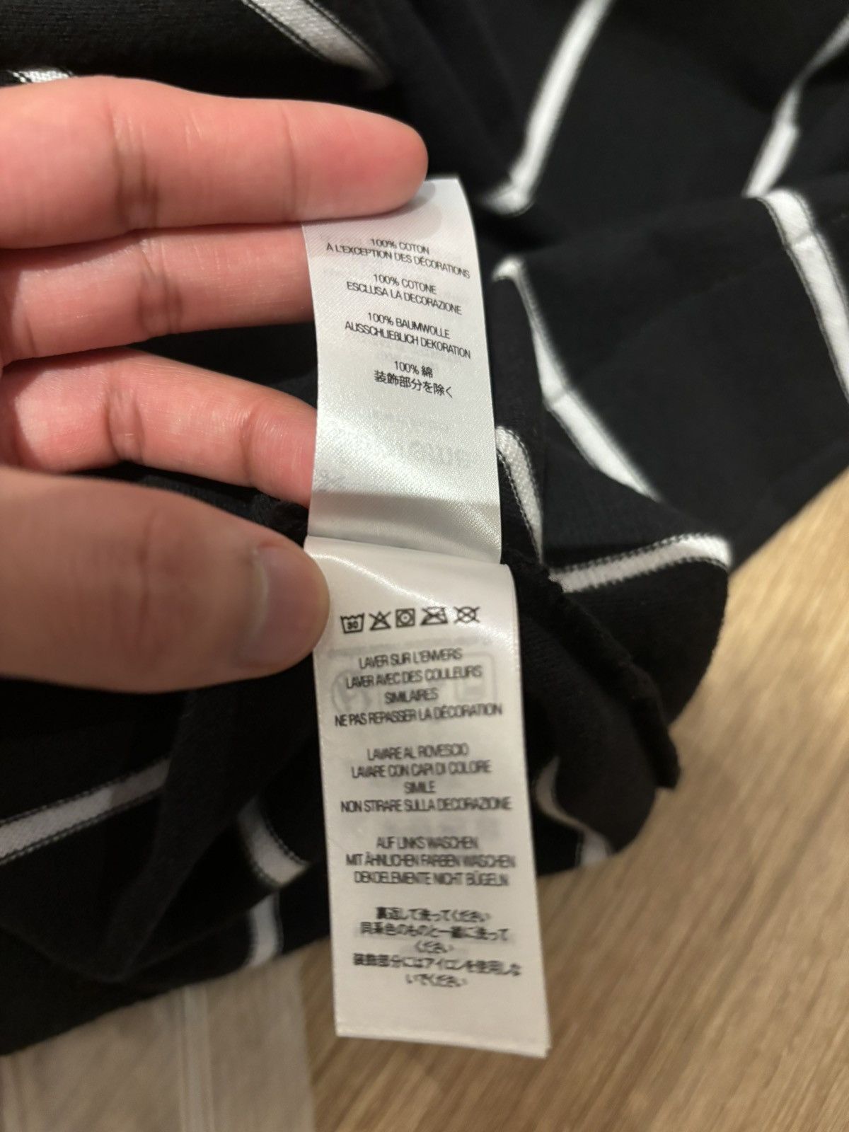 Supreme Supreme stripe raglan l/s top Size US S / EU 44-46 / 1 - 8 Thumbnail