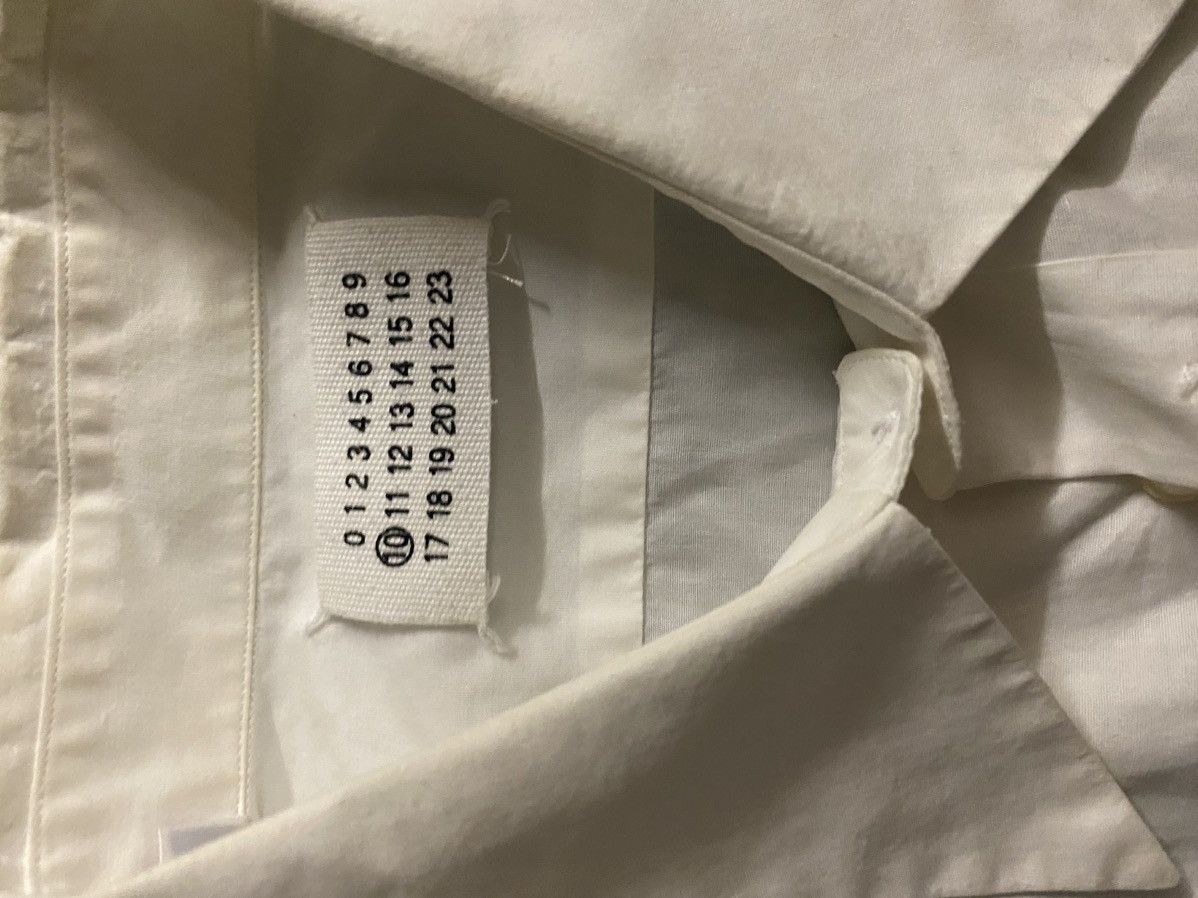 Maison Margiela Maison Margiela White Button Up Size US M / EU 48-50 / 2 - 4 Thumbnail