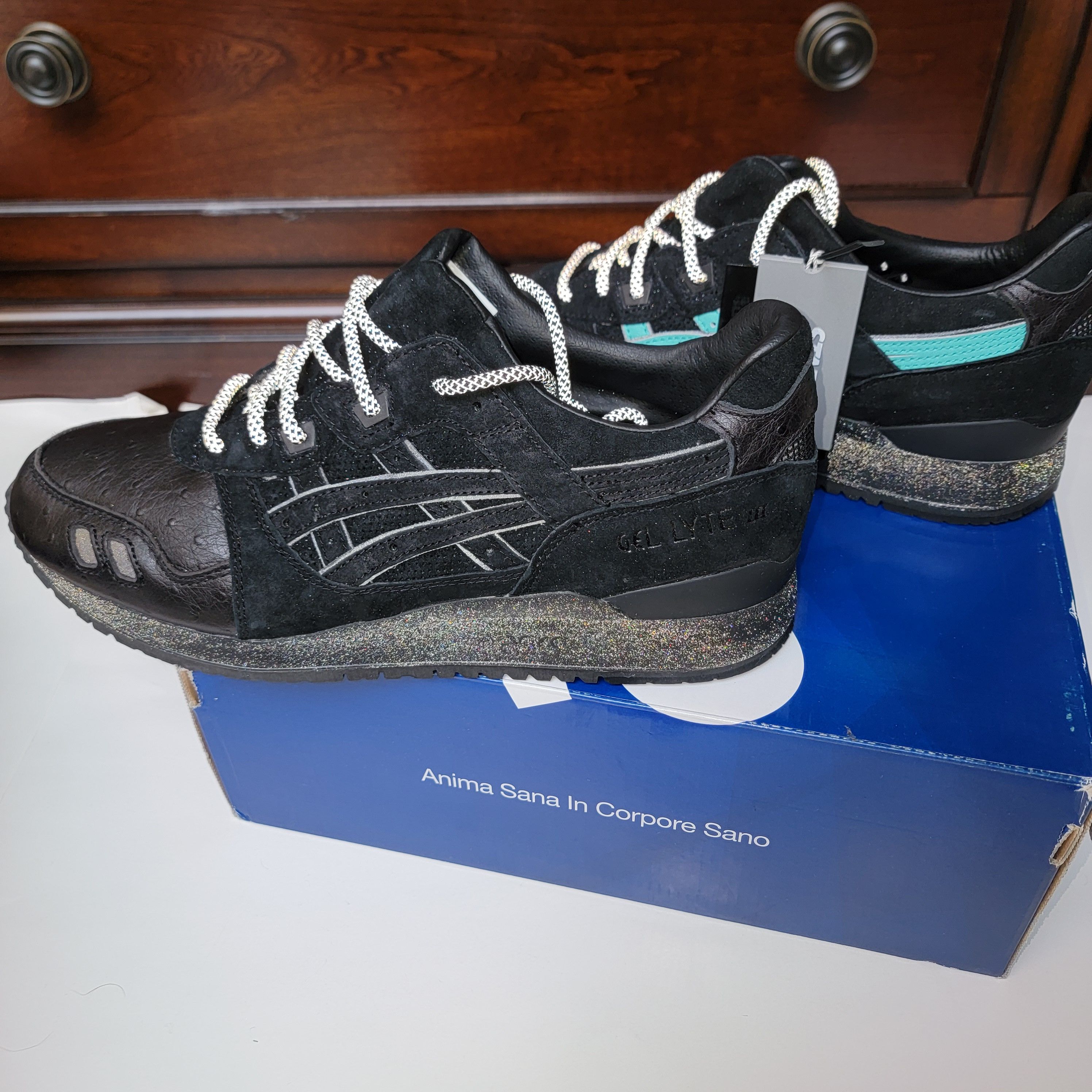 Asics SoleFly Asics Gel-Lyte III 3 Night Haven 3M Miami Art Basel Size US 10.5 / EU 43-44 - 5 Thumbnail