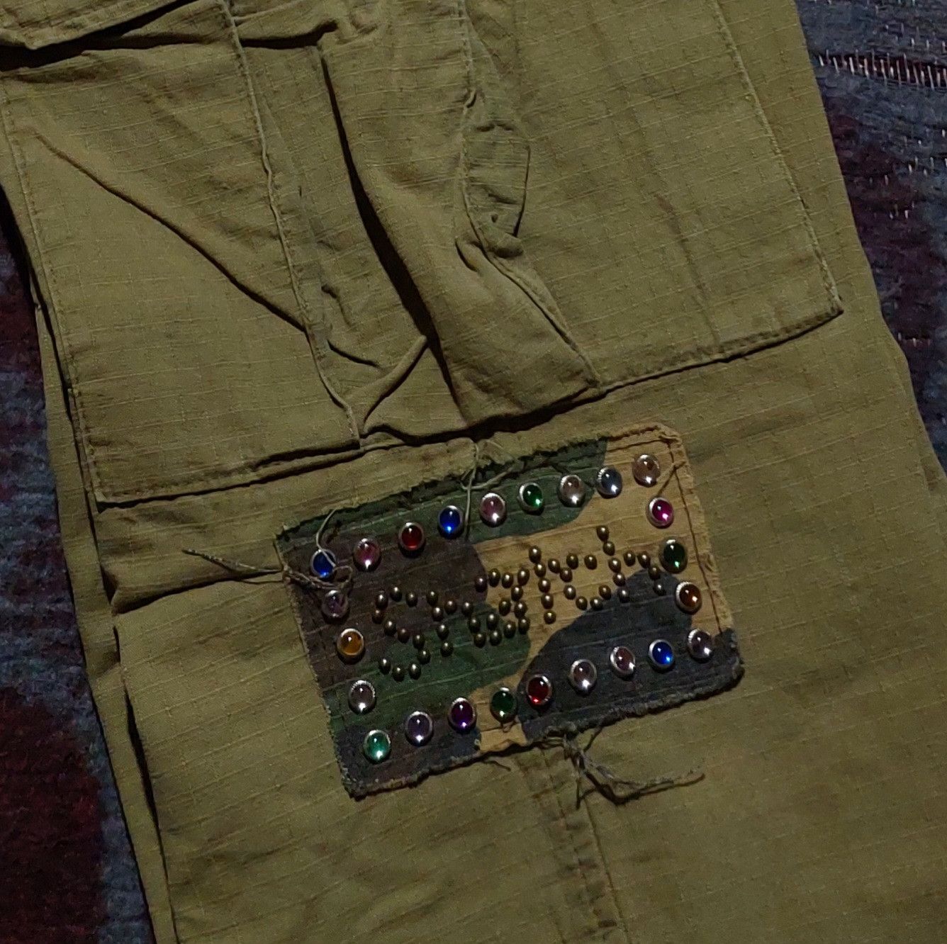 GOA Snatch Jeans #03614 Japanese cargo pants Size US 29 - 10 Thumbnail