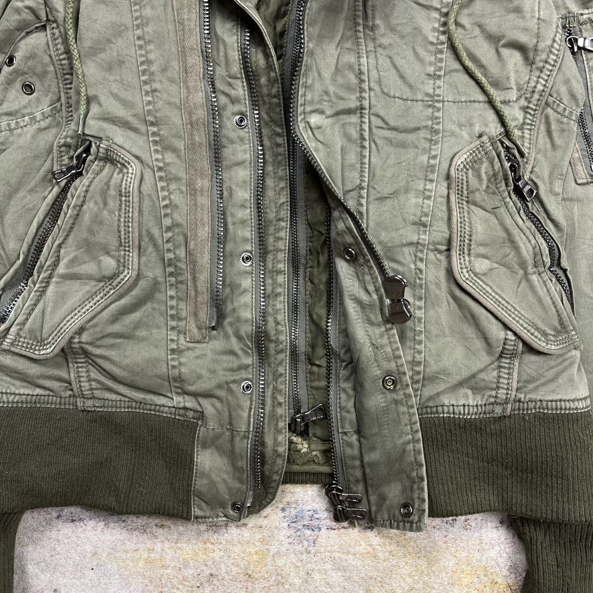 JACKROSE Jackrose Luv Maison multi zipper fur hoodie jacket vkei Size US S / EU 44-46 / 1 - 7 Thumbnail