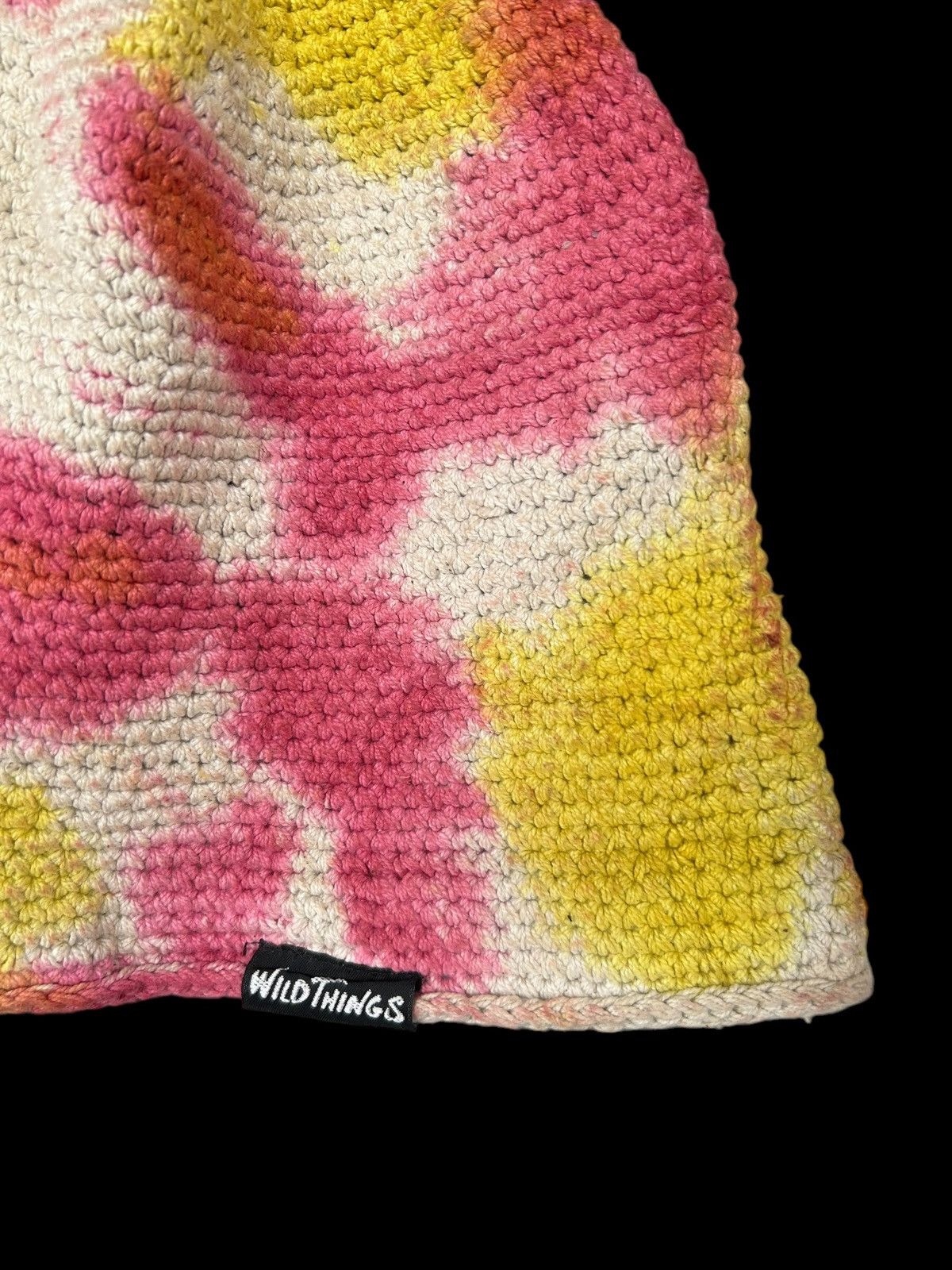 Japanese Brand × Kapital × Vintage WILDTHING Crochet Knitted Rare Bucket Hats☠️☠️ Size ONE SIZE - 10 Thumbnail
