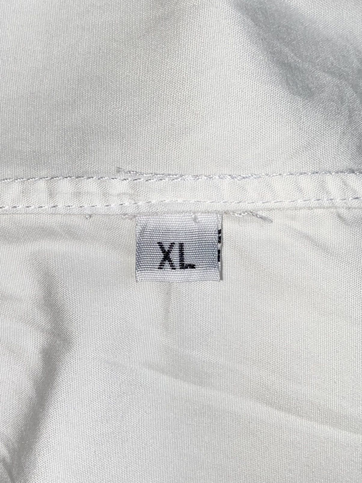 Issey Miyake × Japanese Brand × Vintage PREPOTENTE White Motive Shirt Size US L / EU 52-54 / 3 - 16 Thumbnail
