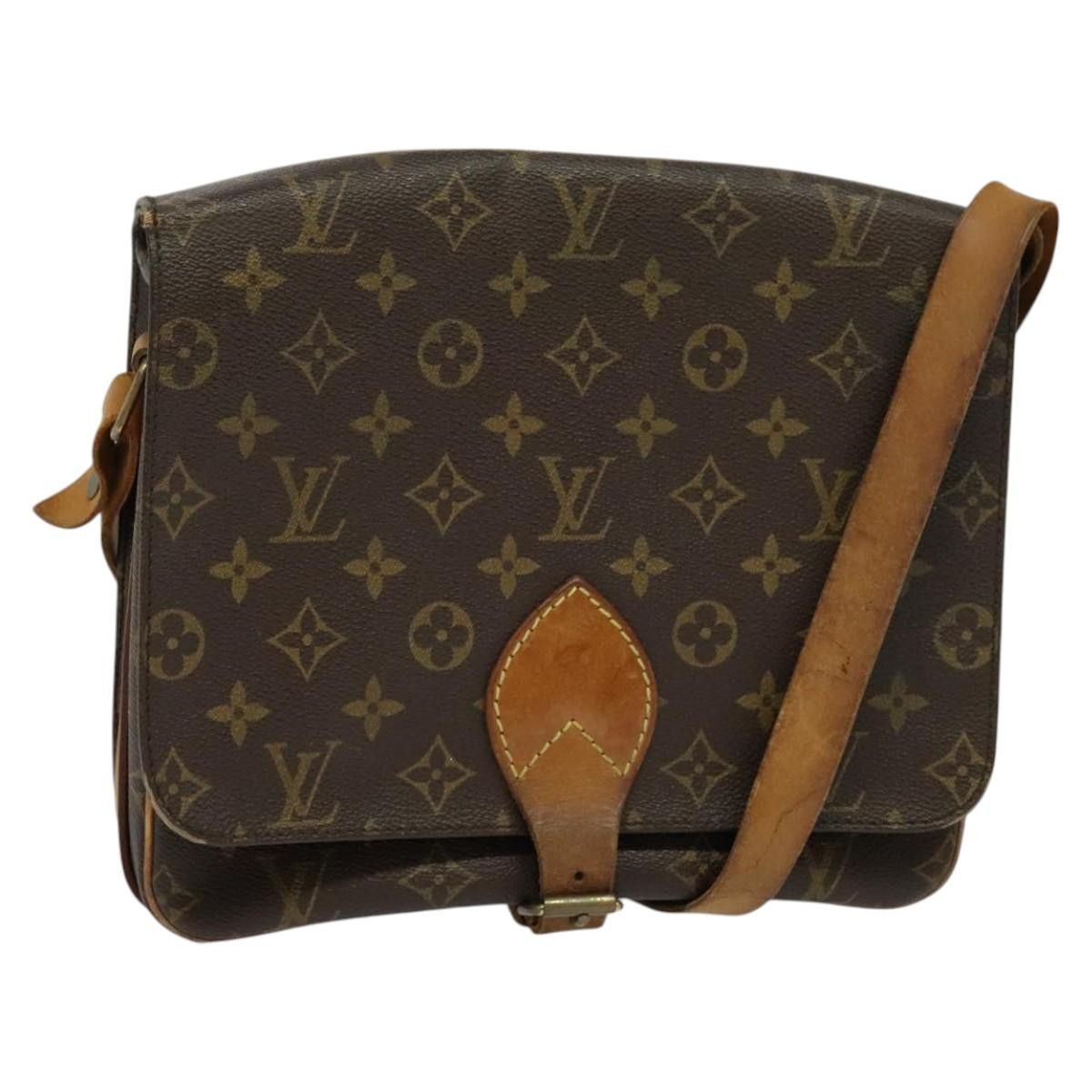 Louis Vuitton Monogram Cartouchiere Gm Shoulder Bag M51252 Lv Auth Ba913, Women's