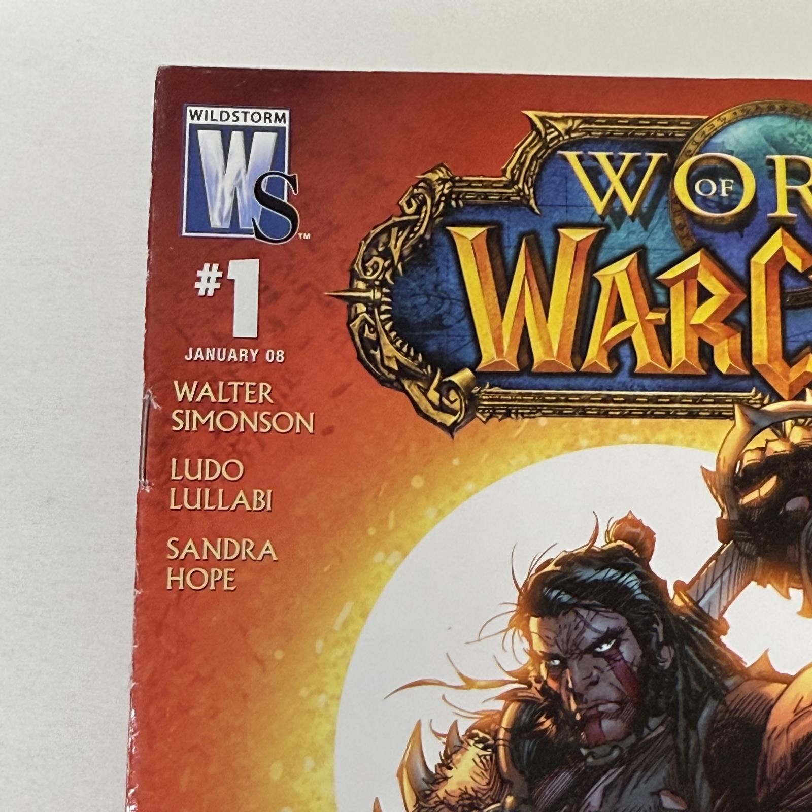 Designer Wildstorm World of Warcraft #1 JAN 2008 WoW Comic Book Size ONE SIZE - 3 Thumbnail