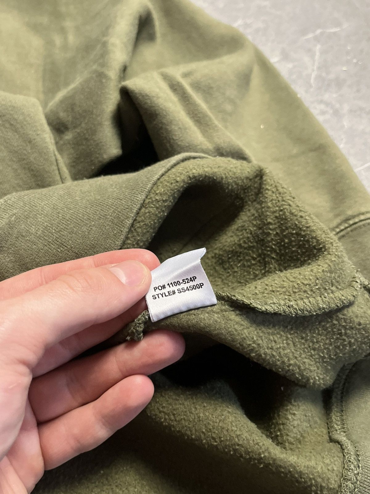 Anti Social Social Club × Undefeated Anti Social Social Club x Undefeated Paranoid olive hoody Size US L / EU 52-54 / 3 - 9 Thumbnail