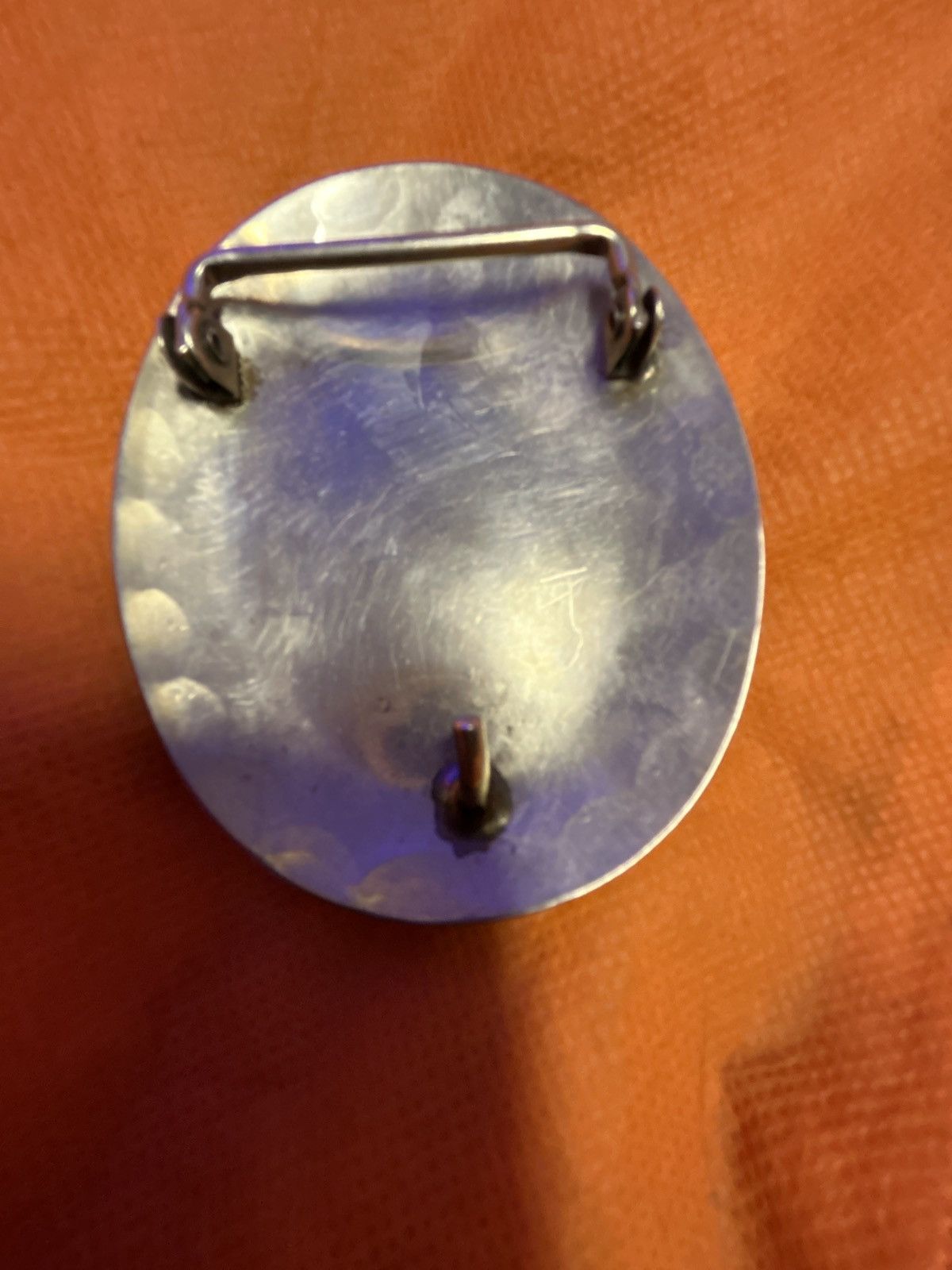 Native × Vintage VINTAGE END OF TRAIL TURQUOISE CORAL BELTBUCKLE Size ONE SIZE - 5 Thumbnail