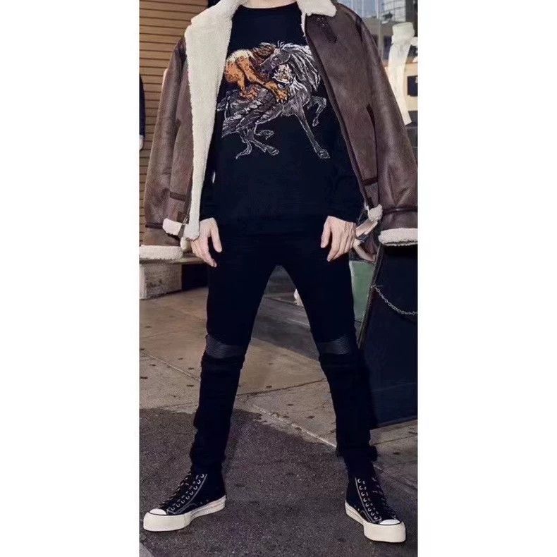 Amiri Amiri Meichao High Street High Luxury AMIRI MX2 Classic Lea Size US 34 / EU 50 - 9 Thumbnail