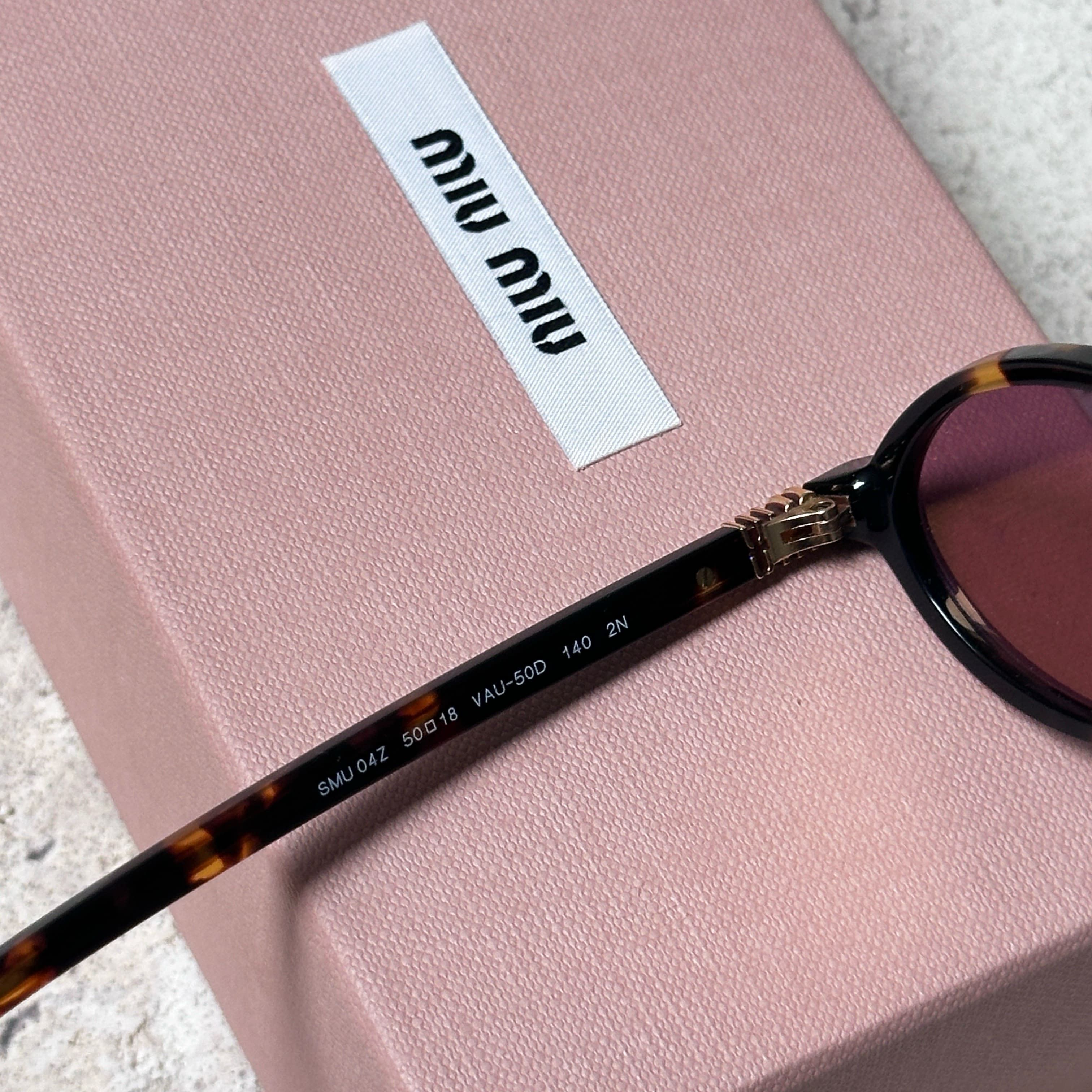 Miu Miu MIU MIU 0MU 04ZS GLASSES Size ONE SIZE - 4 Thumbnail