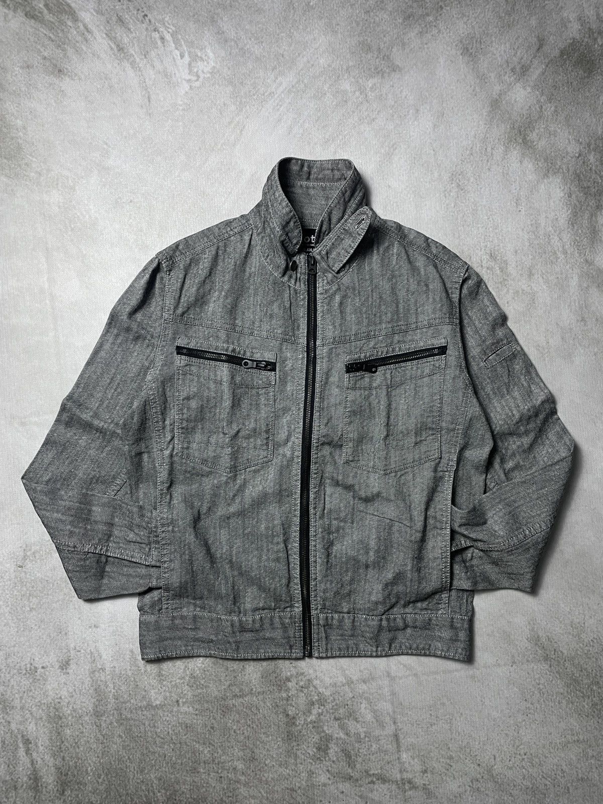 Japanese Brand 2000’s Scot - Bikers Jacket Size US M / EU 48-50 / 2 - 13 Thumbnail