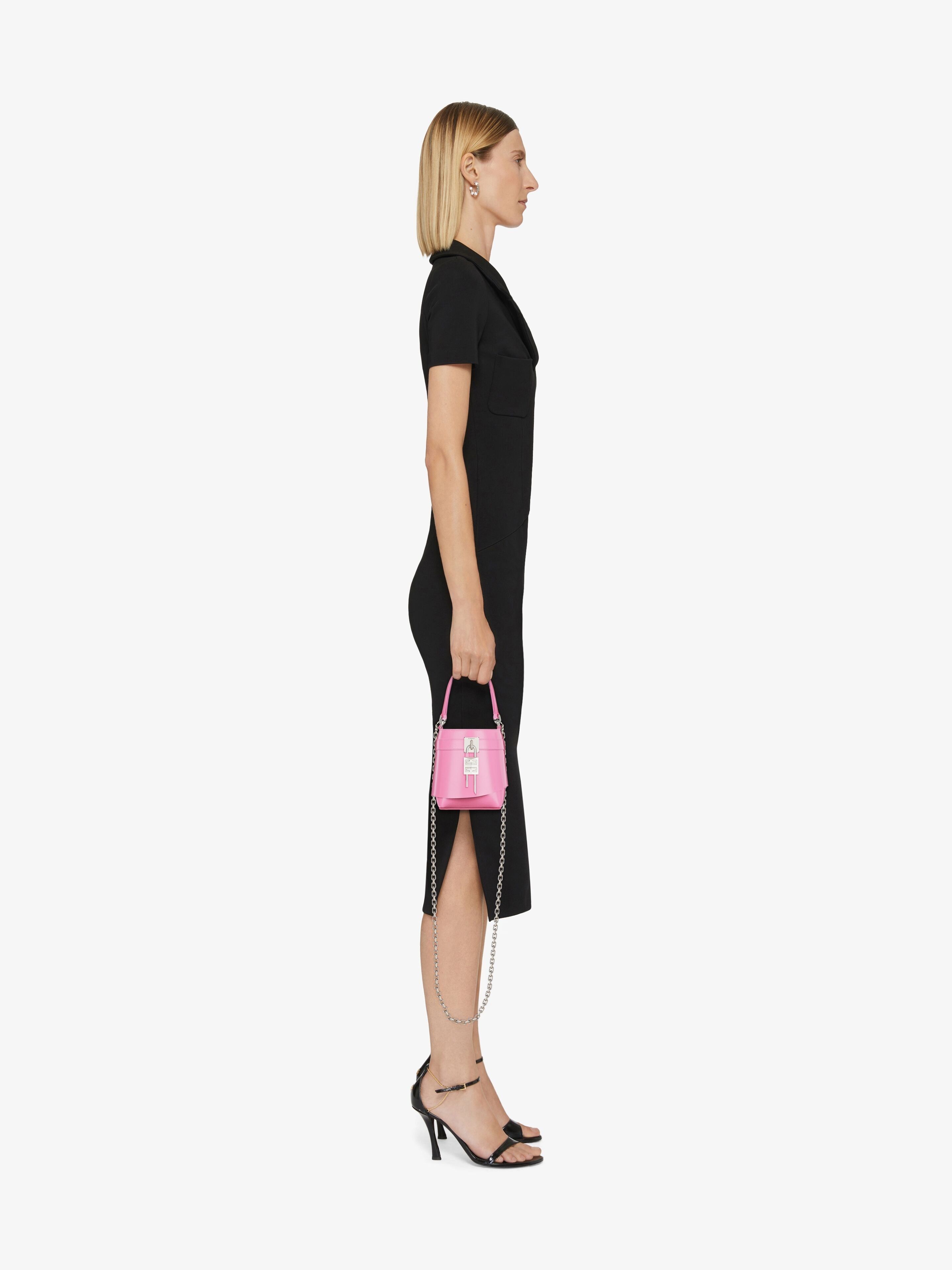Givenchy oc11z0725 Size: OS / Micro Bucket Bag in Lipstick Pink Size ONE SIZE - 2 Thumbnail