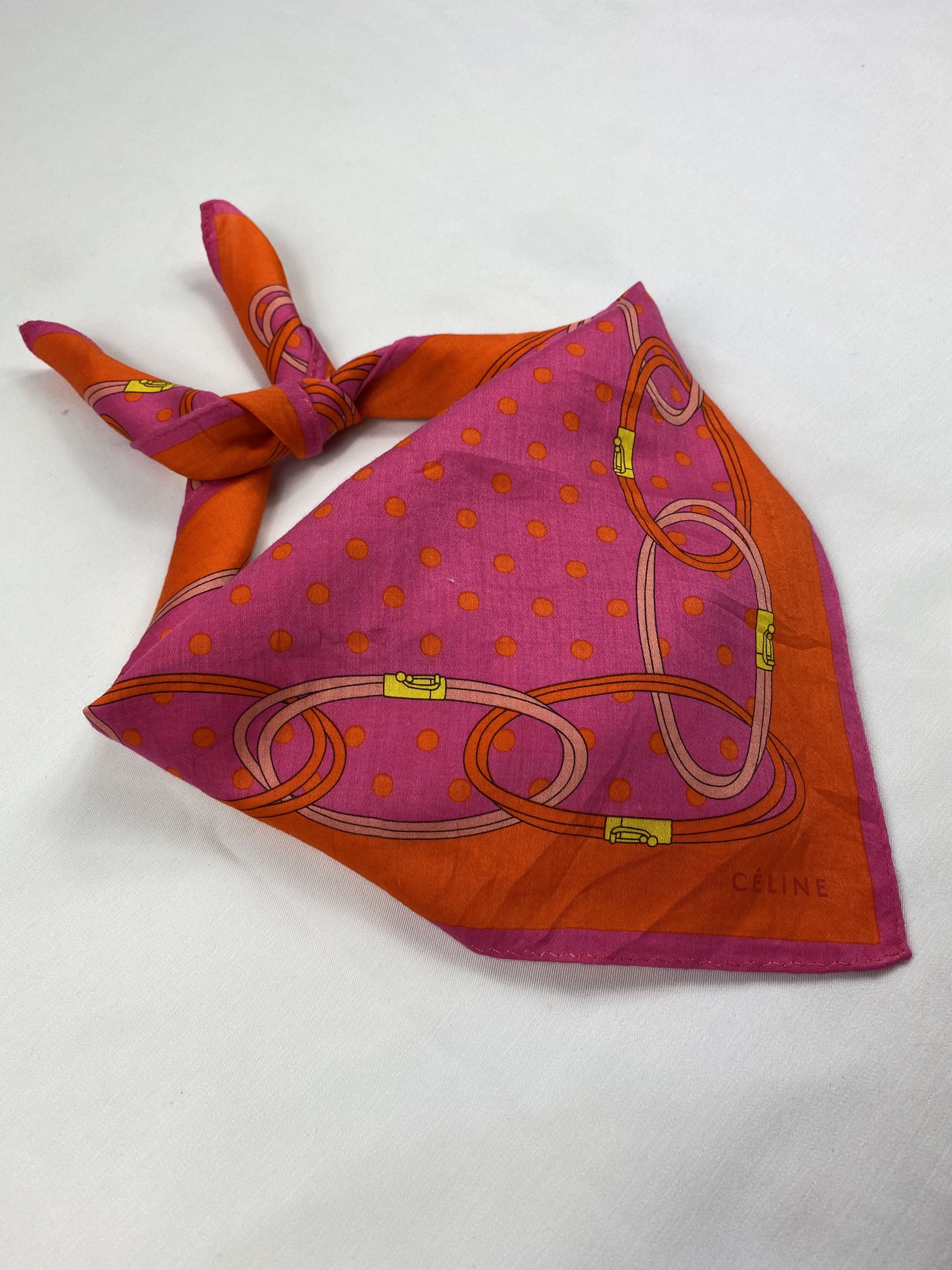 Celine Celine Handkerchief / Bandana / Neckerchief Size ONE SIZE - 1 Thumbnail