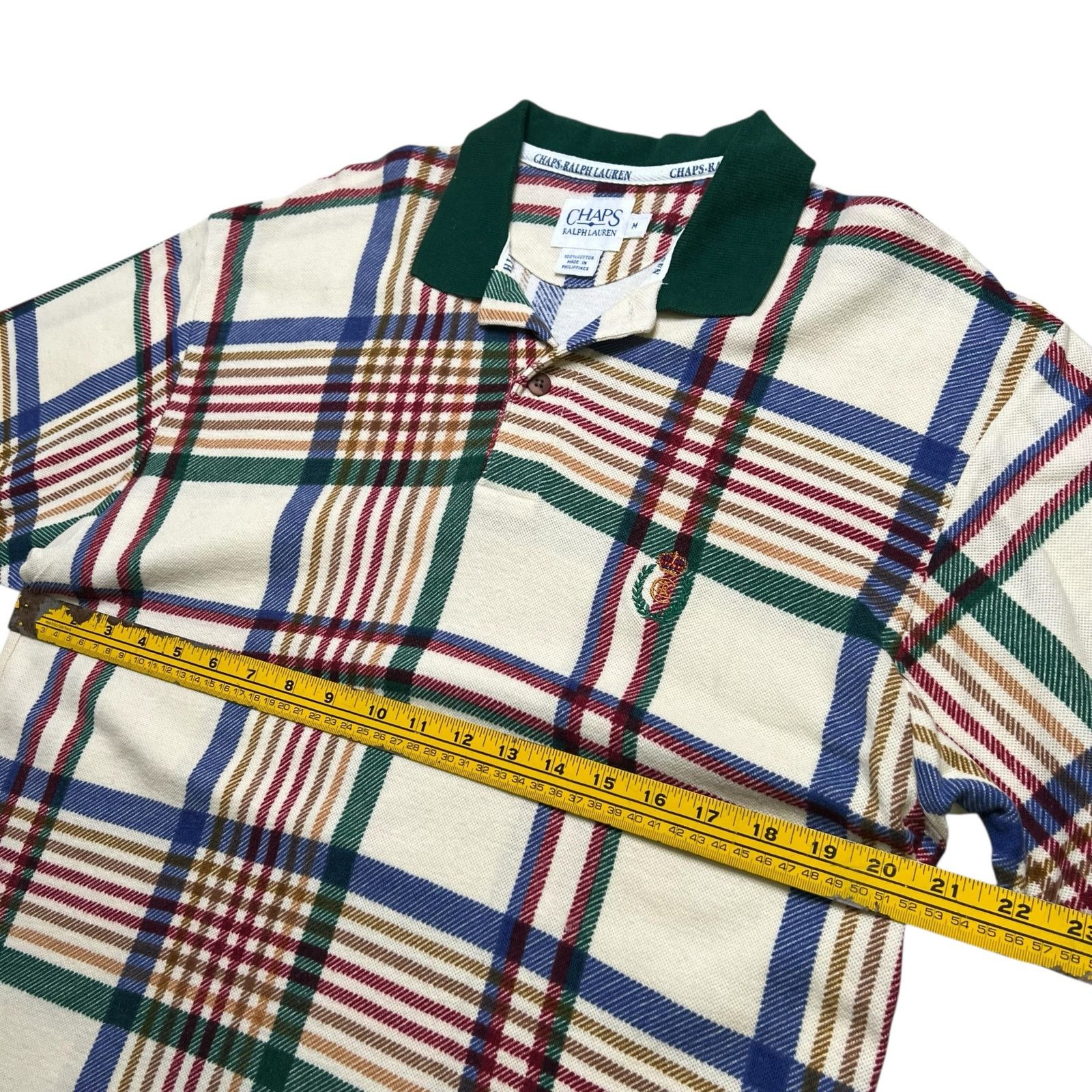 Polo Ralph Lauren Vintage Chaps Ralph Lauren Polo Shirt Men’s M Plaid Y2K Size US M / EU 48-50 / 2 - 7 Thumbnail