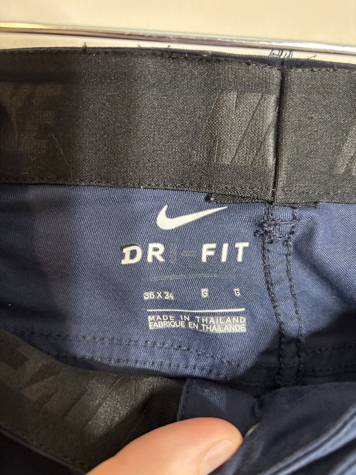 Nike Nike Dri Fit Golf Pants 35x33 Actual Size US 35 - 3 Thumbnail