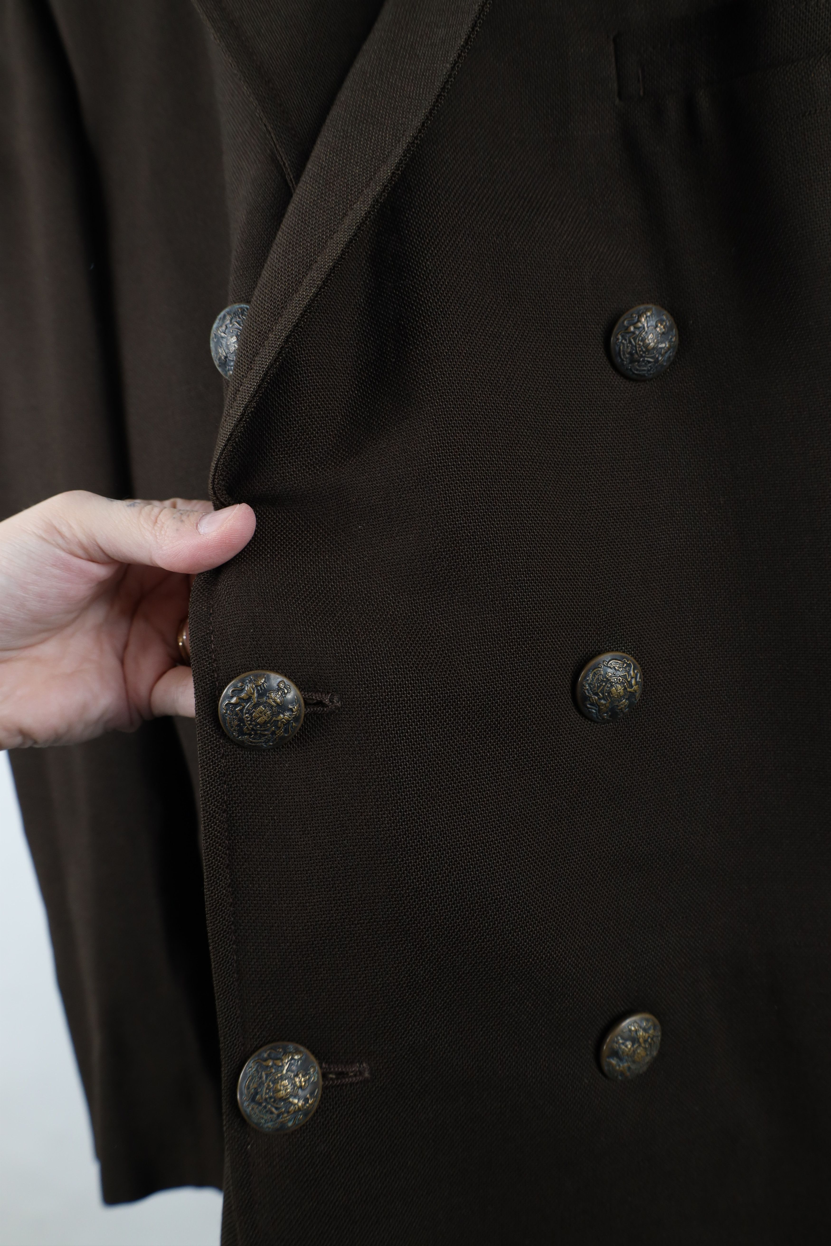 Vintage Vintage 50s 60s Macys Double Breasted Blazer Suit Jacket USA Size US XXL / EU 58 / 5 - 6 Thumbnail