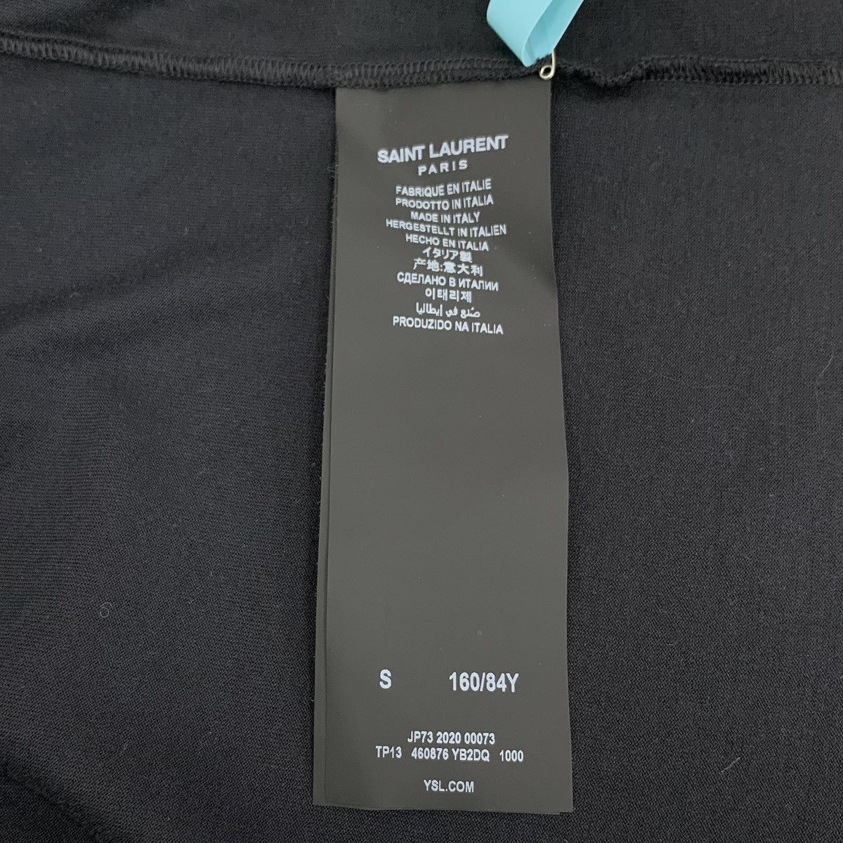 Yves Saint Laurent Yves Saint Laurent Logo Print Short Sleeve T-Shirt K26WX Size S / US 4 / IT 40 - 6 Thumbnail