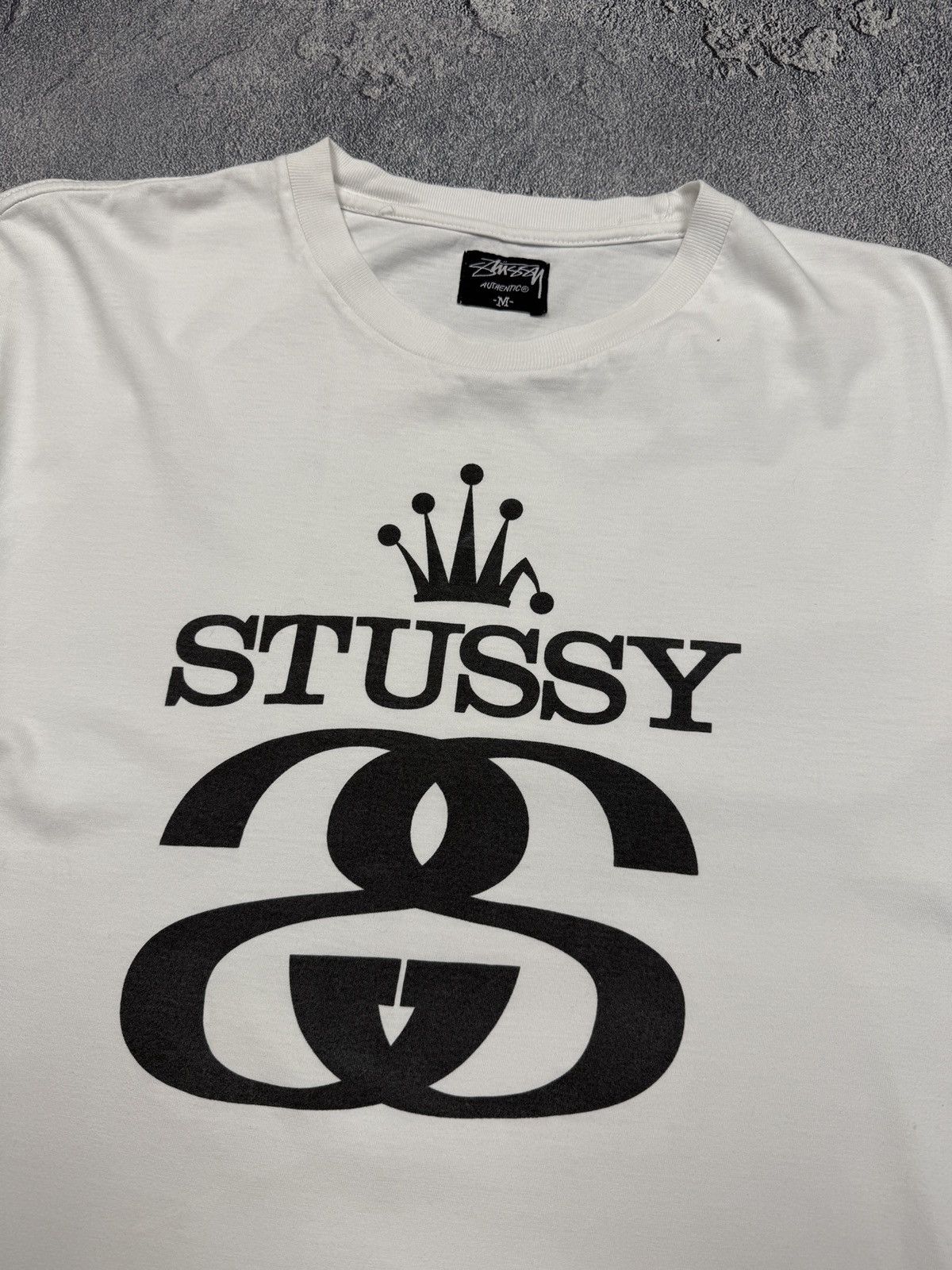Vintage 90s Stussy Crown Tee
